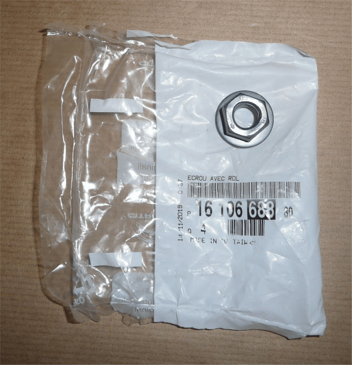 PSA PARTNER 2005 SONRASI BAGLANTI SOMUNU