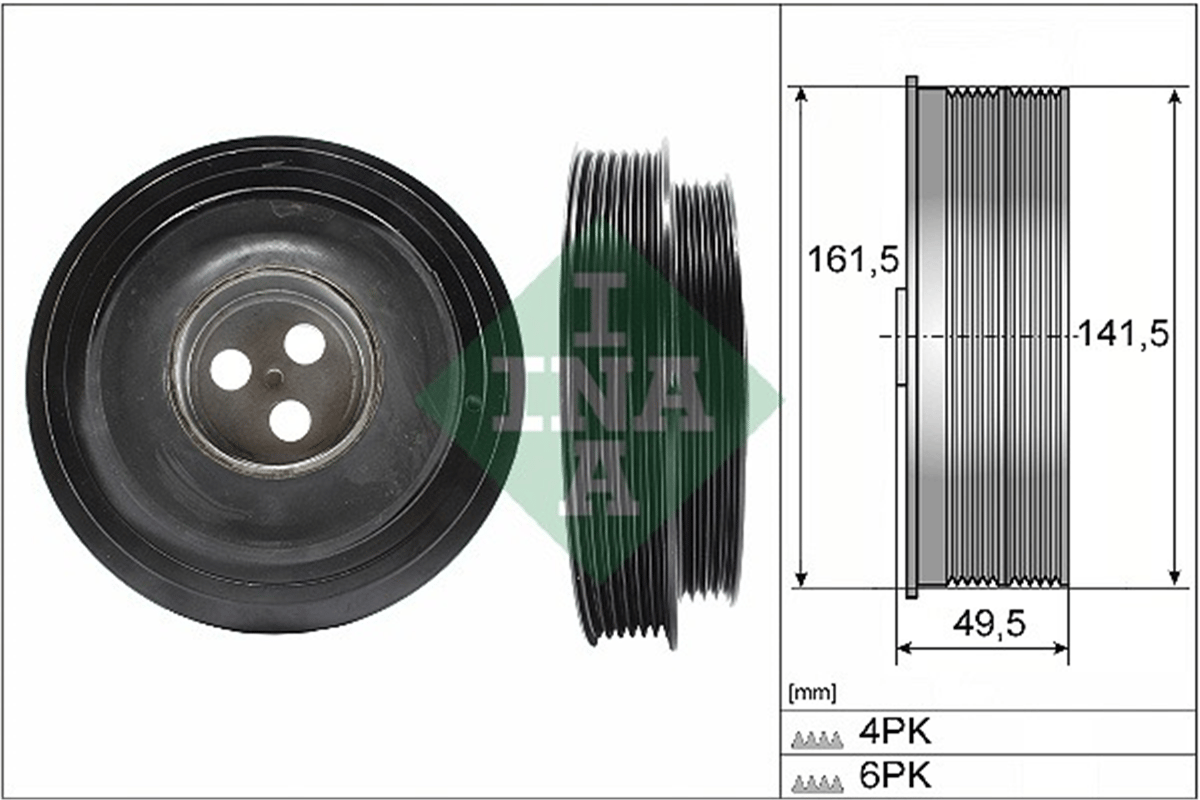 PSA TRANSIT V347/JUMPER III/BOXER III 2006 SONRASI KRANK KASNAGI 0515.T1 / 9677608180