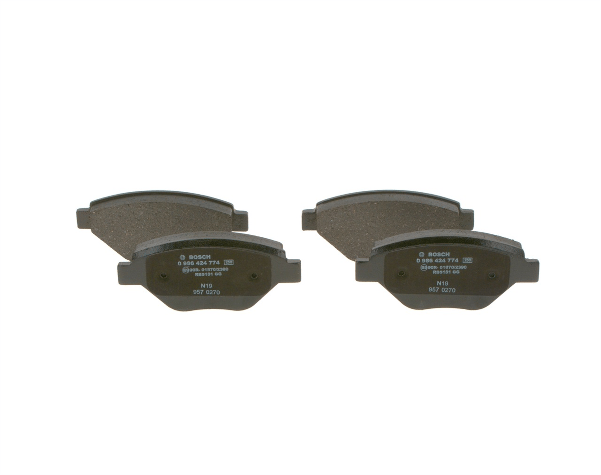 RENAULT MEGANE II 2002-2008 FREN BALATASI ÖN 7701207673