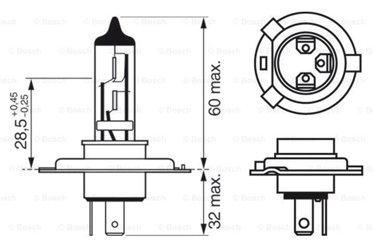 UNI BOSCH BCH 1987302049 AMPÜL BM BM BM