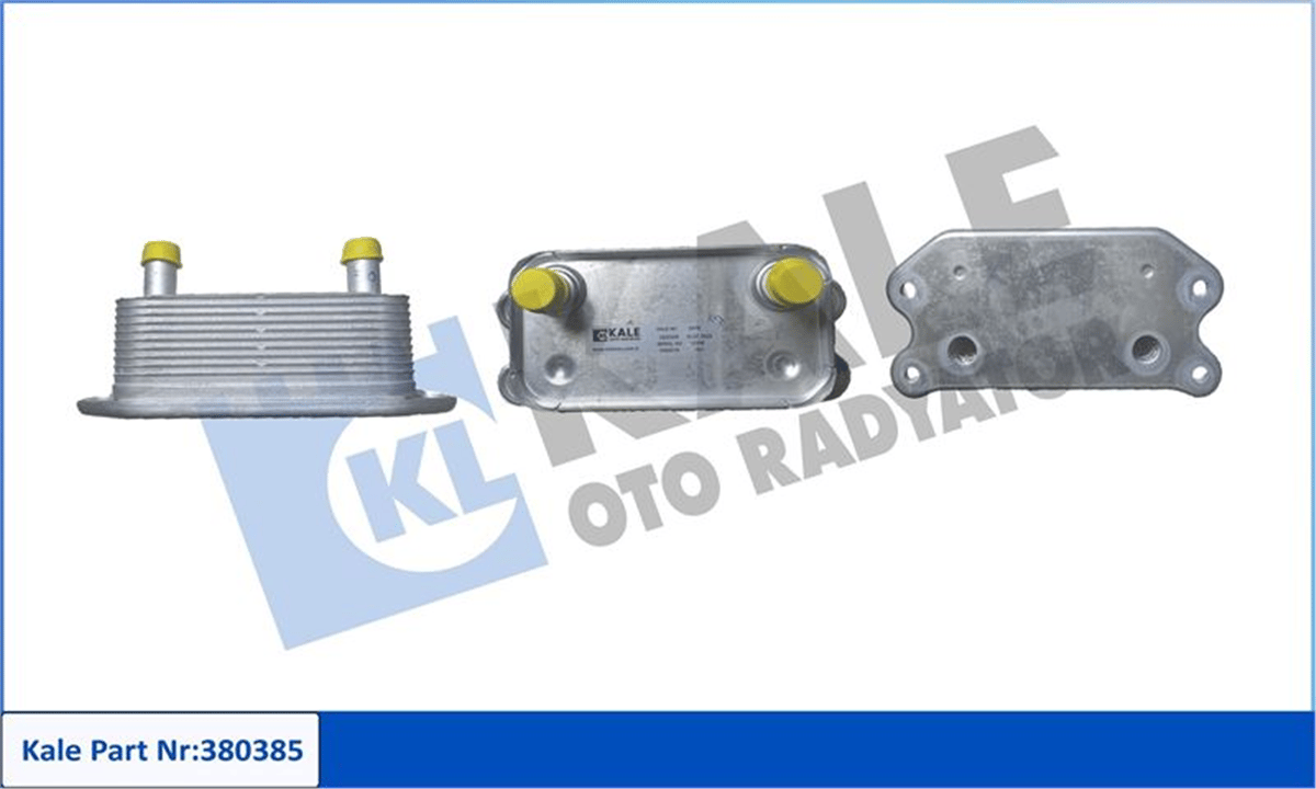 VOLVO KALE KAL 380385 YAG SOGUTUCU RADYATÖRÜ 04- VOLVO C70 II S40 II V50 2.4 T5