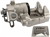VW GOLF4-BORA-A3-TOLEDO-OCTAVIA 1997-2004 FREN KALIPERI ARKA SOL 1J0615423G