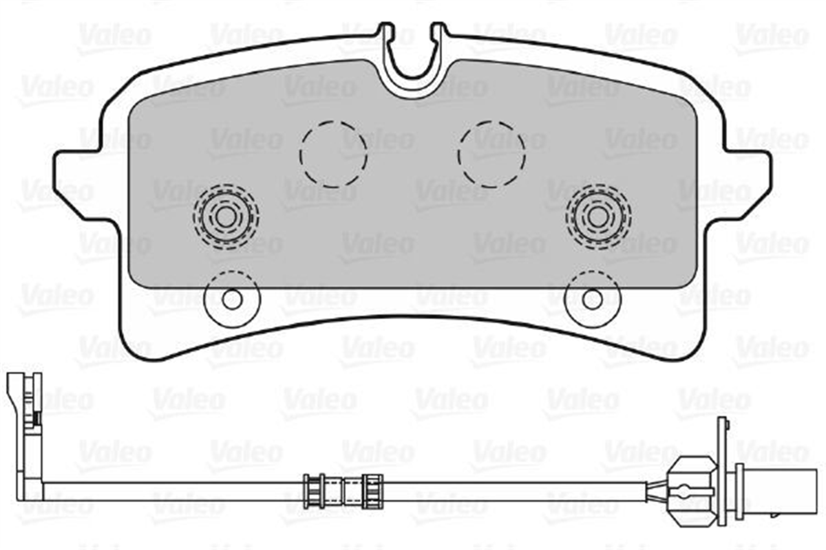 VW VALEO VAL 670747 FREN BALATASI ARKA 15- A6-A7-A8 BM