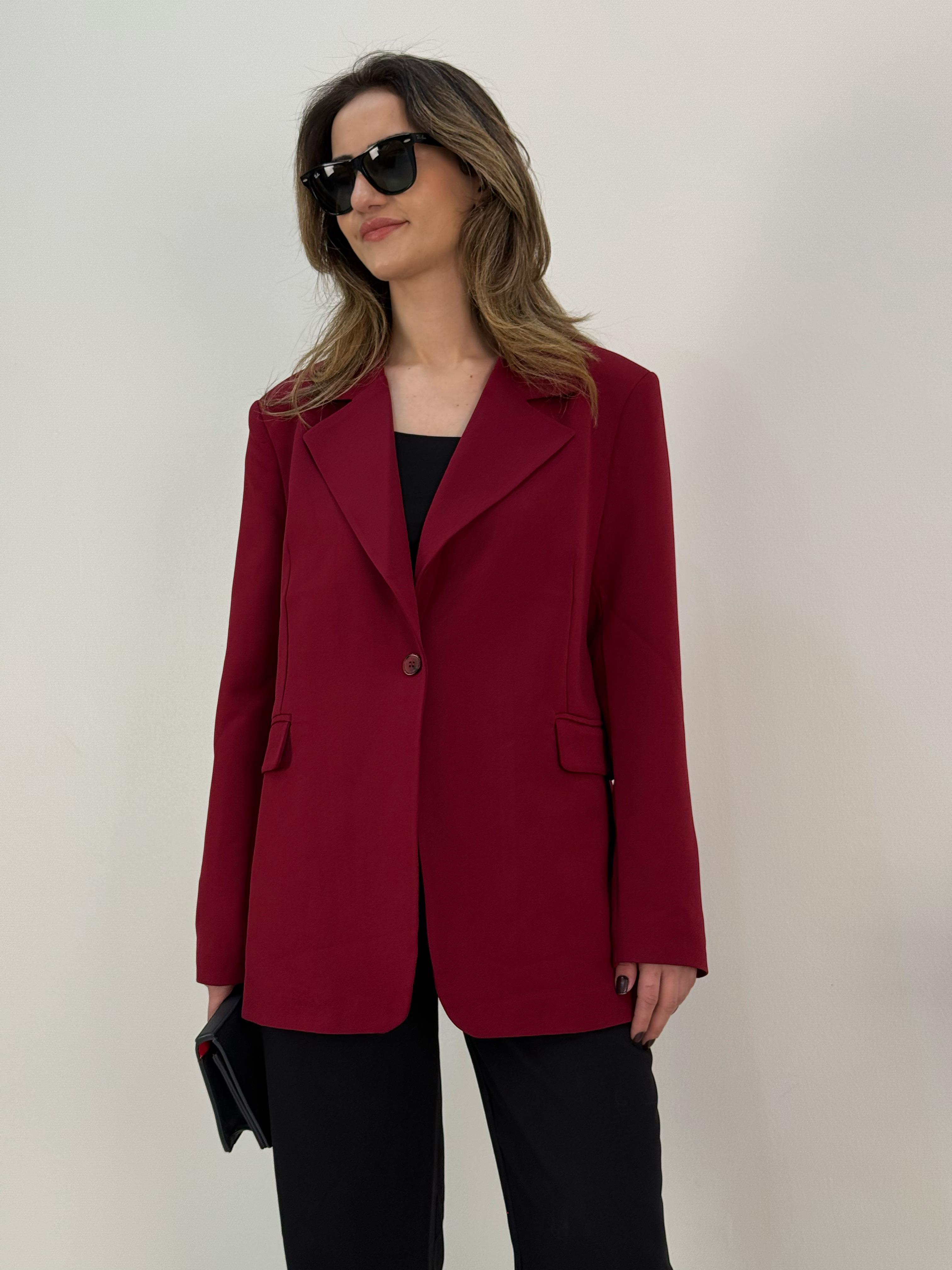 Bordo Basic Blazer