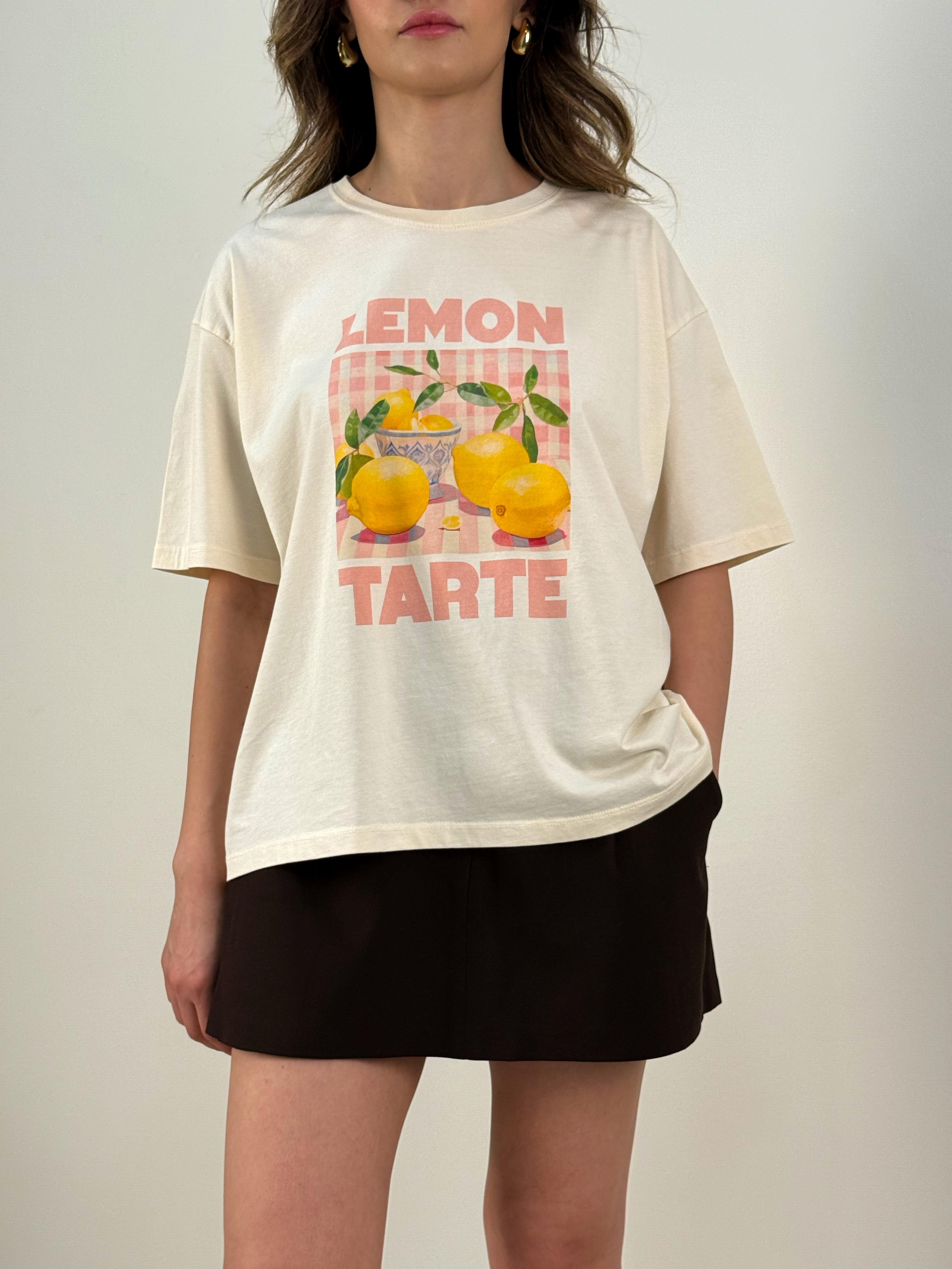 Lemon Baskılı T-shirt