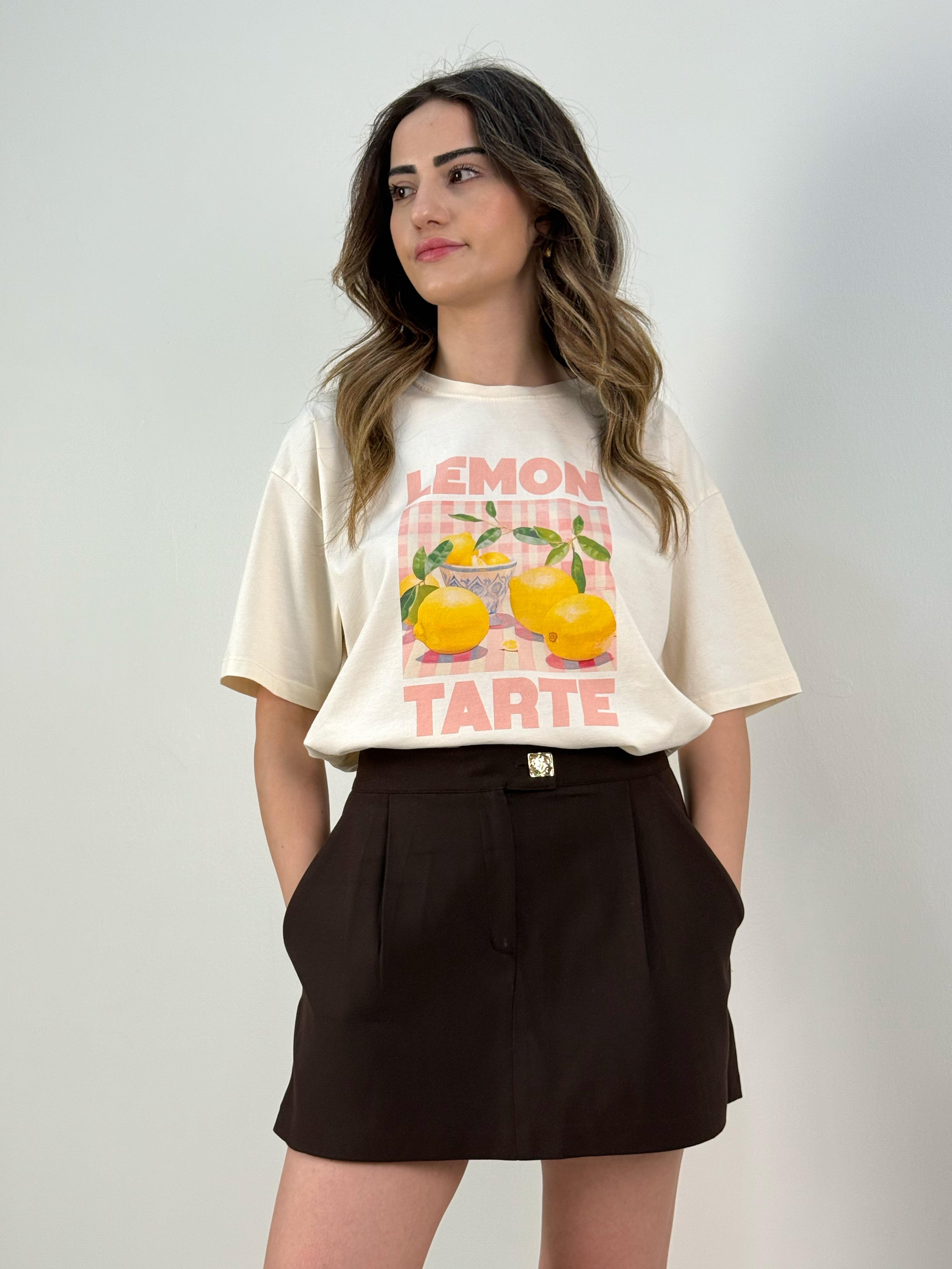 Lemon Baskılı T-shirt