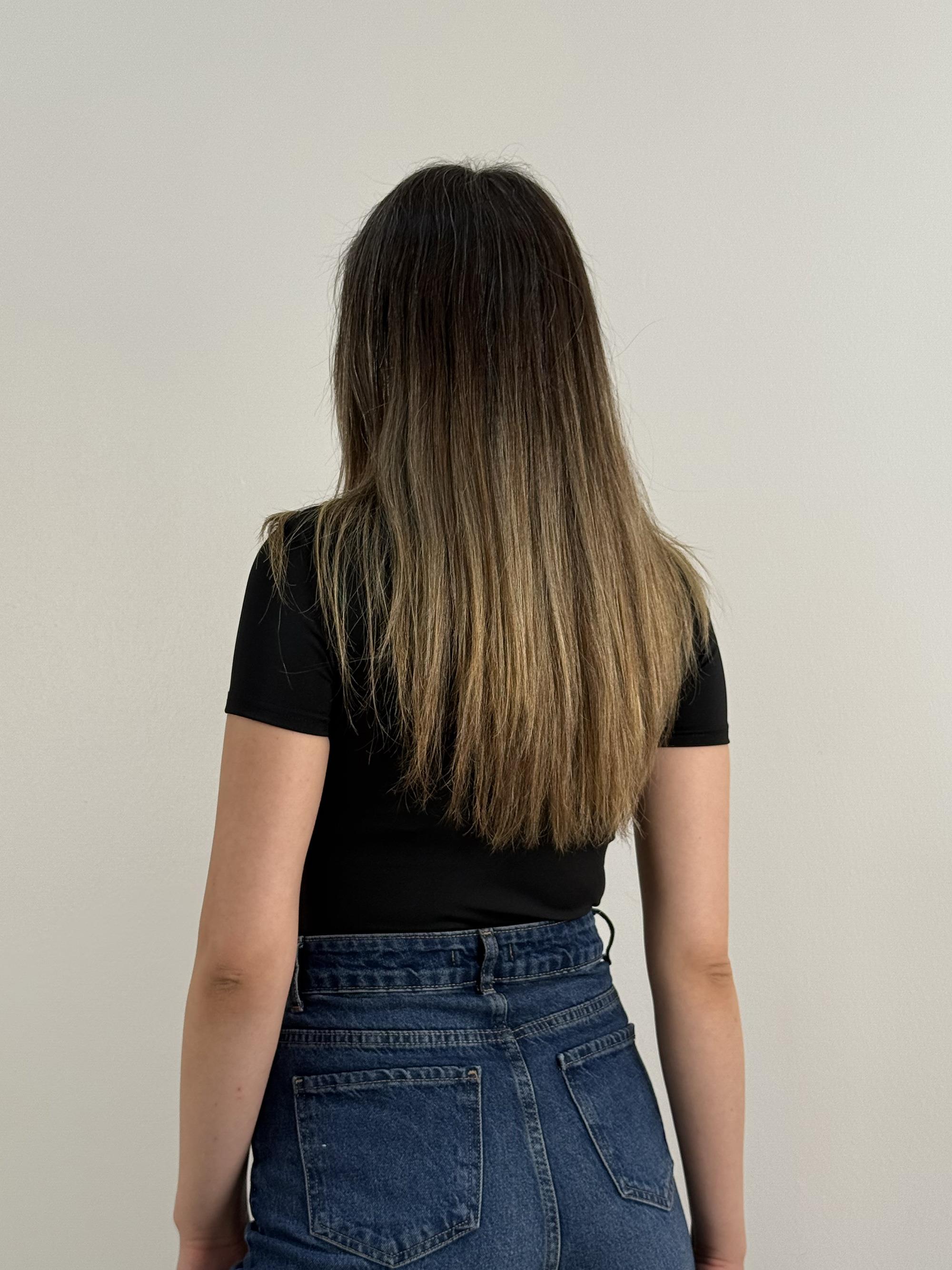 Siyah Kısa Kollu Bodysuit