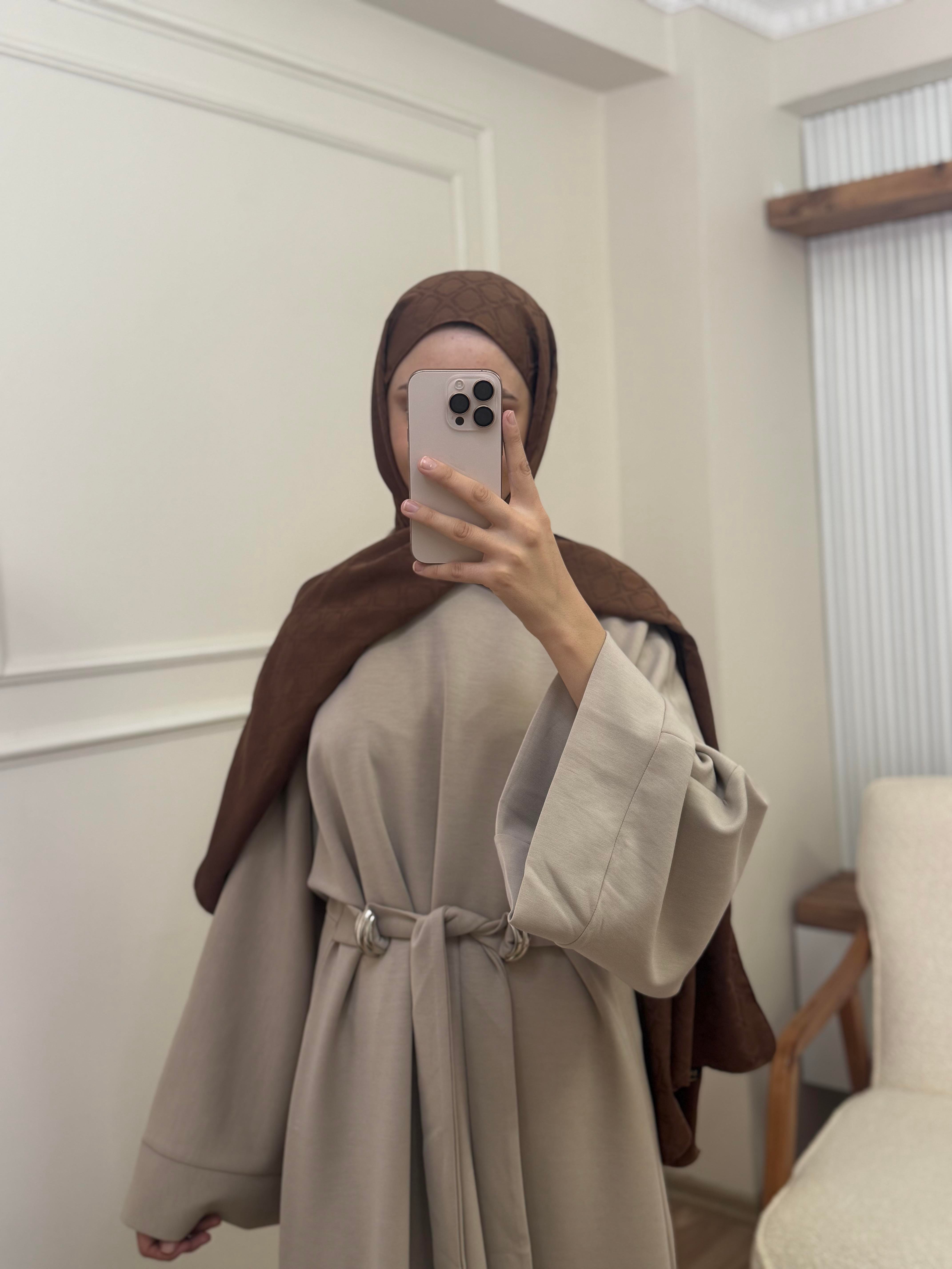 Aleyna Oysh Elbise | Bej