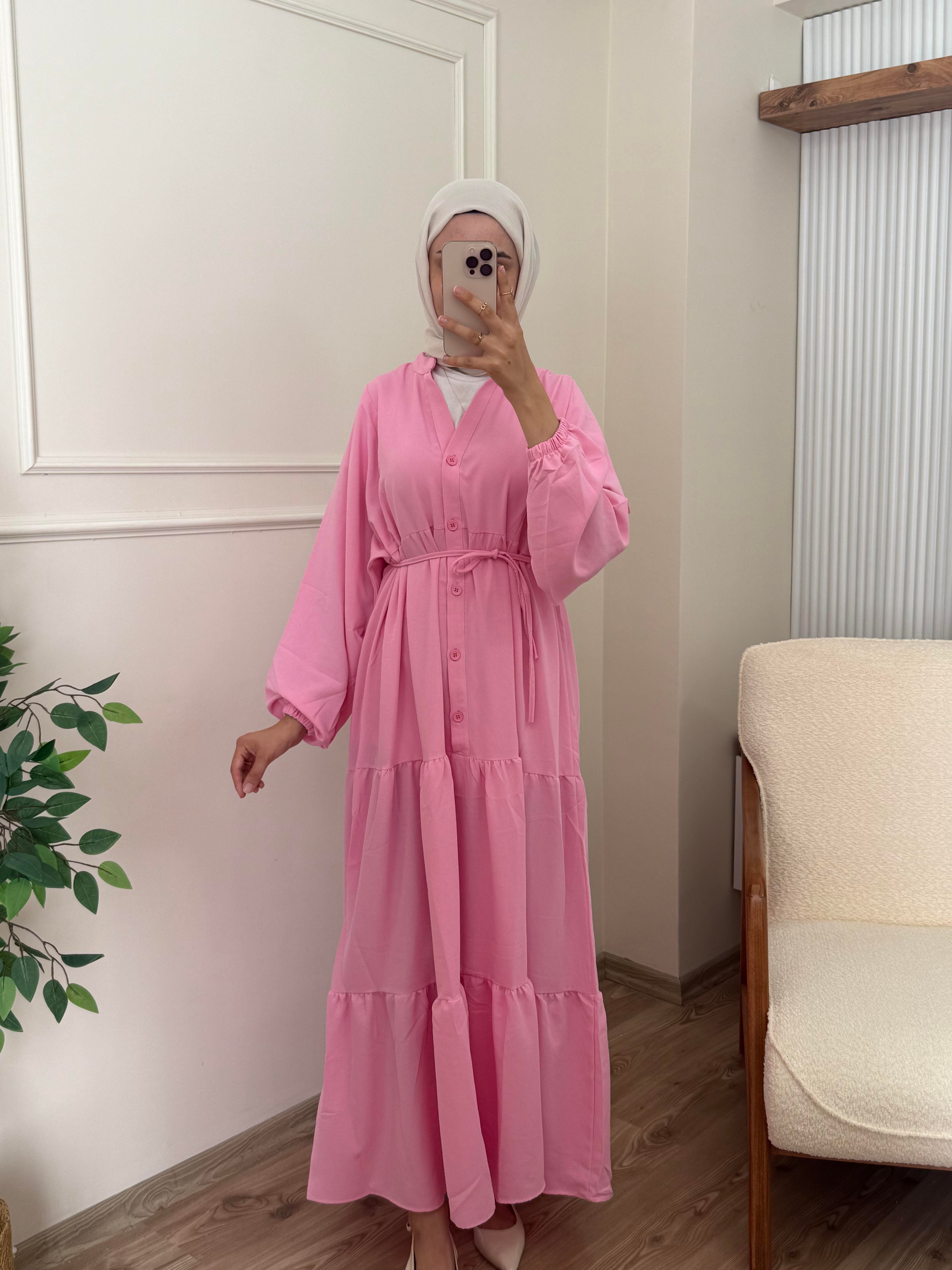 Bahar Elbise | Pembe