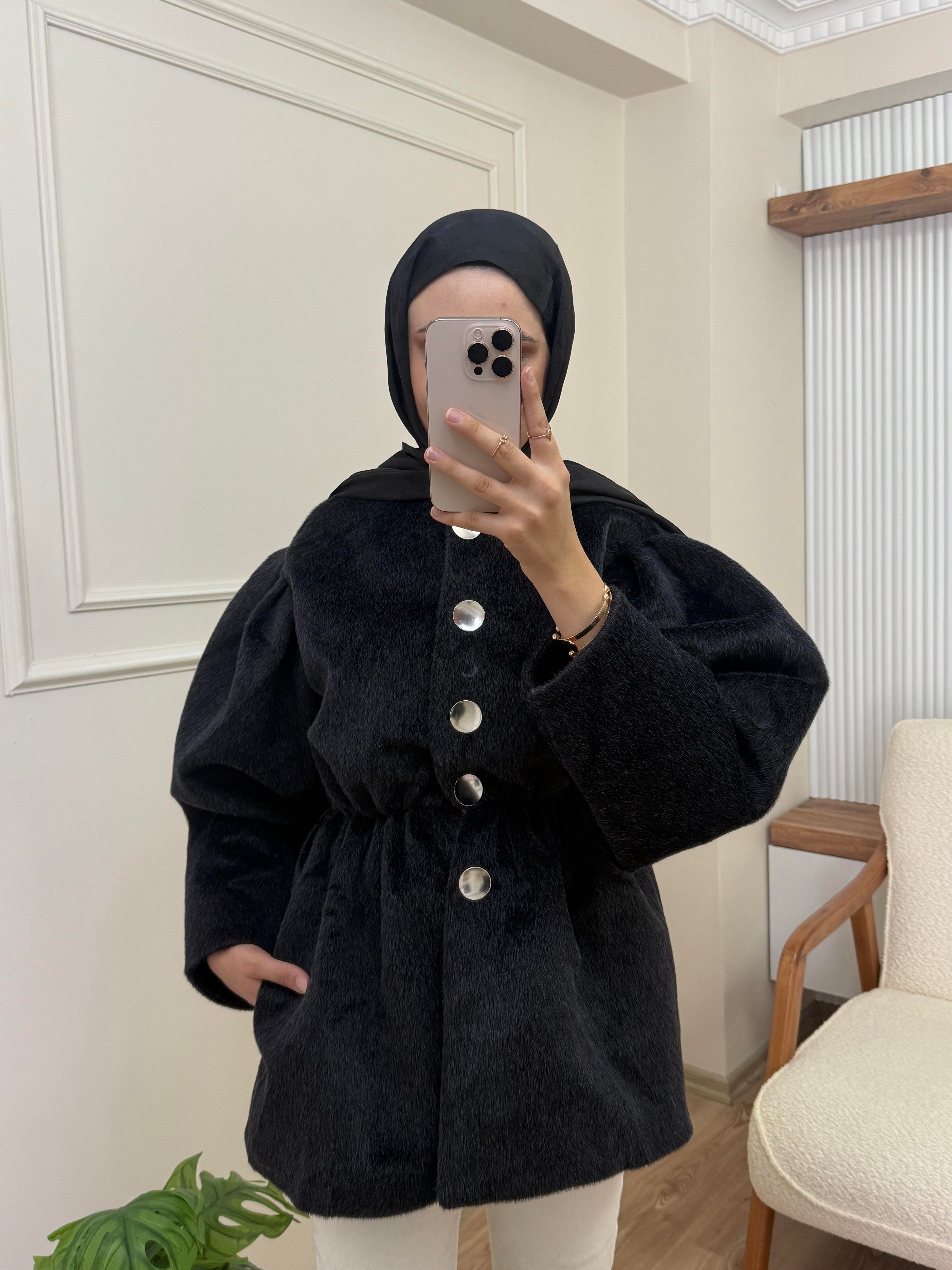 Mila Premium Ceket | Siyah