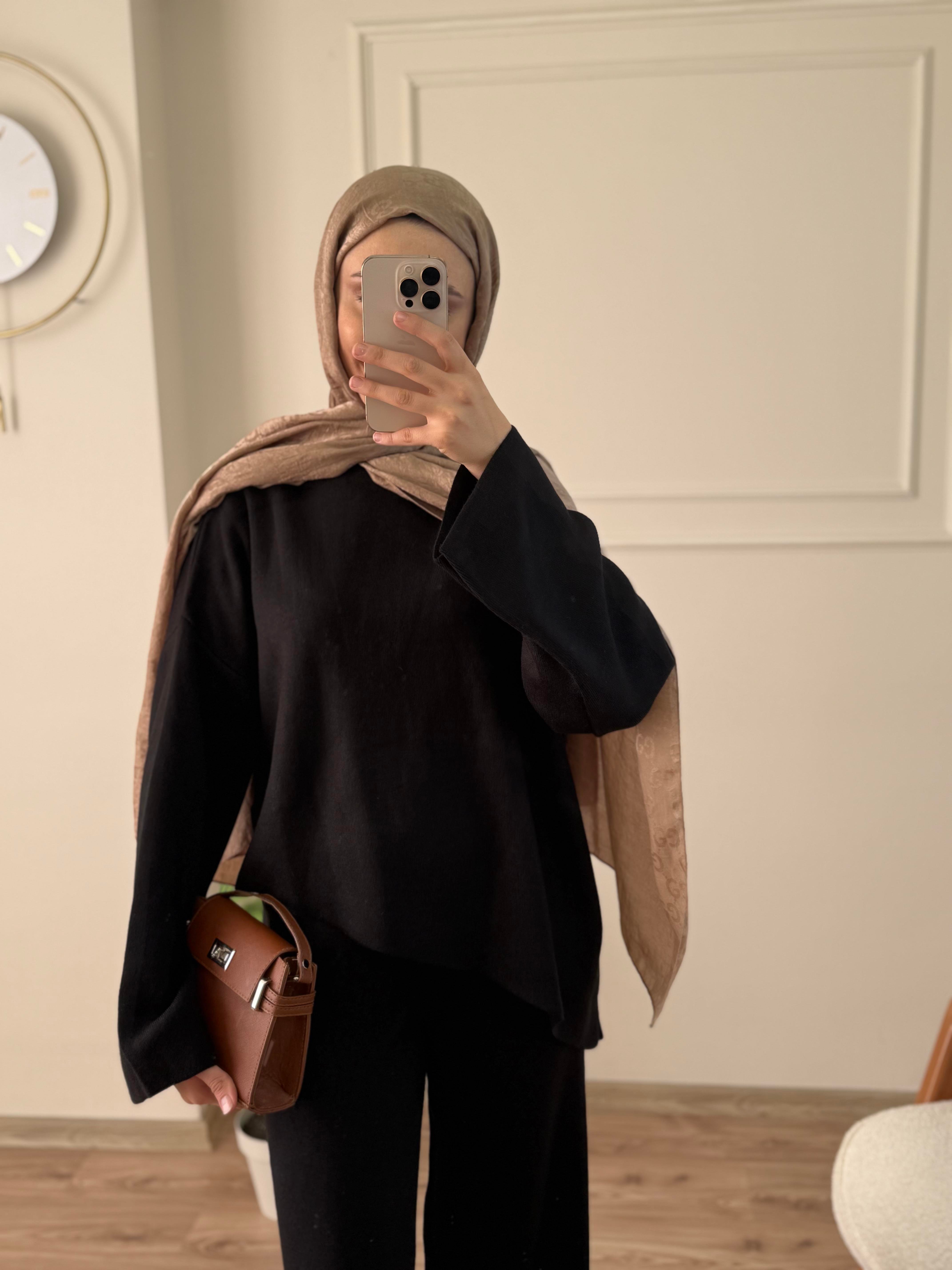 Nermin Triko Takım | Siyah