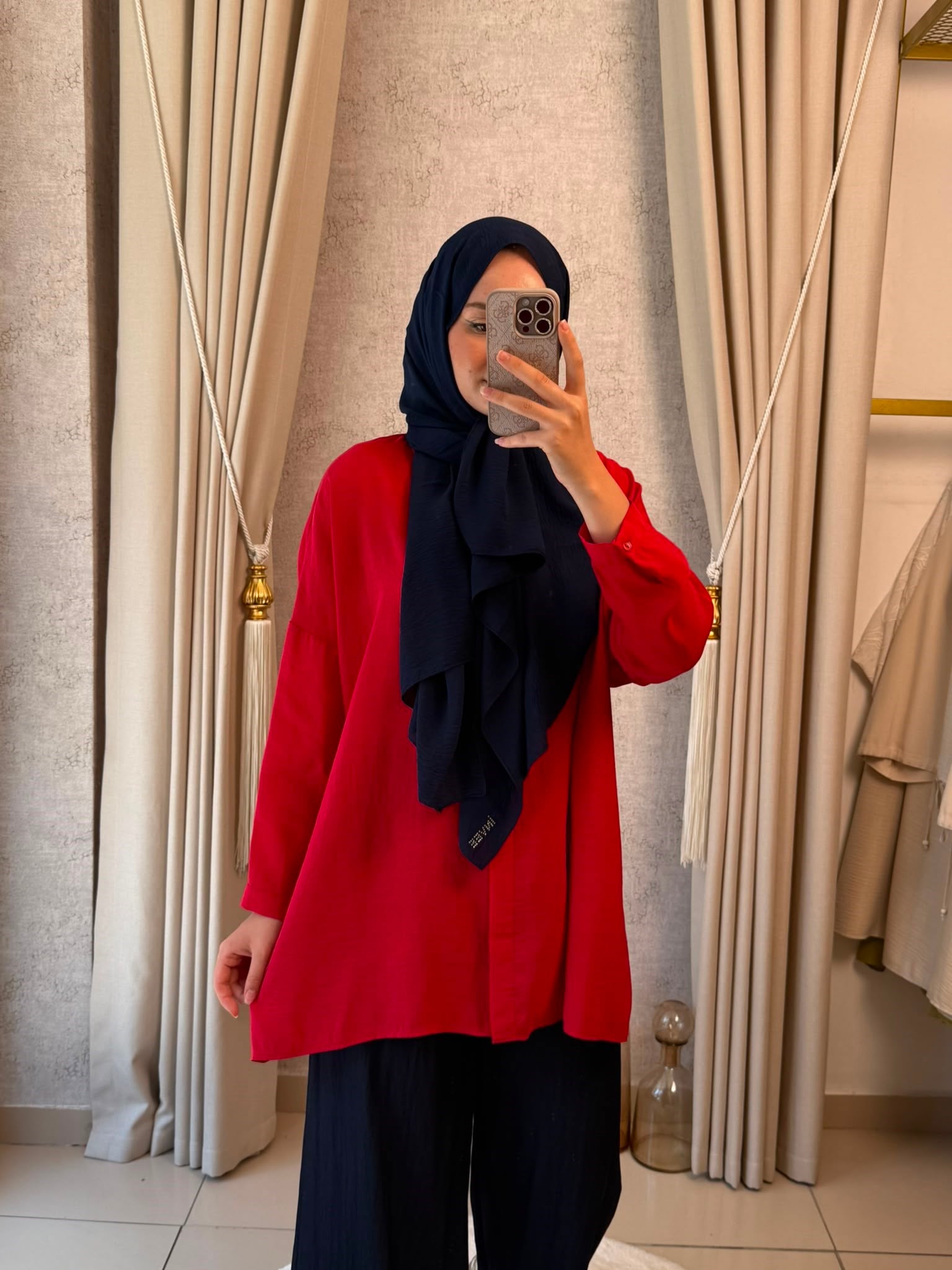 Nuss Basic Gömlek  3001 Kırmızı