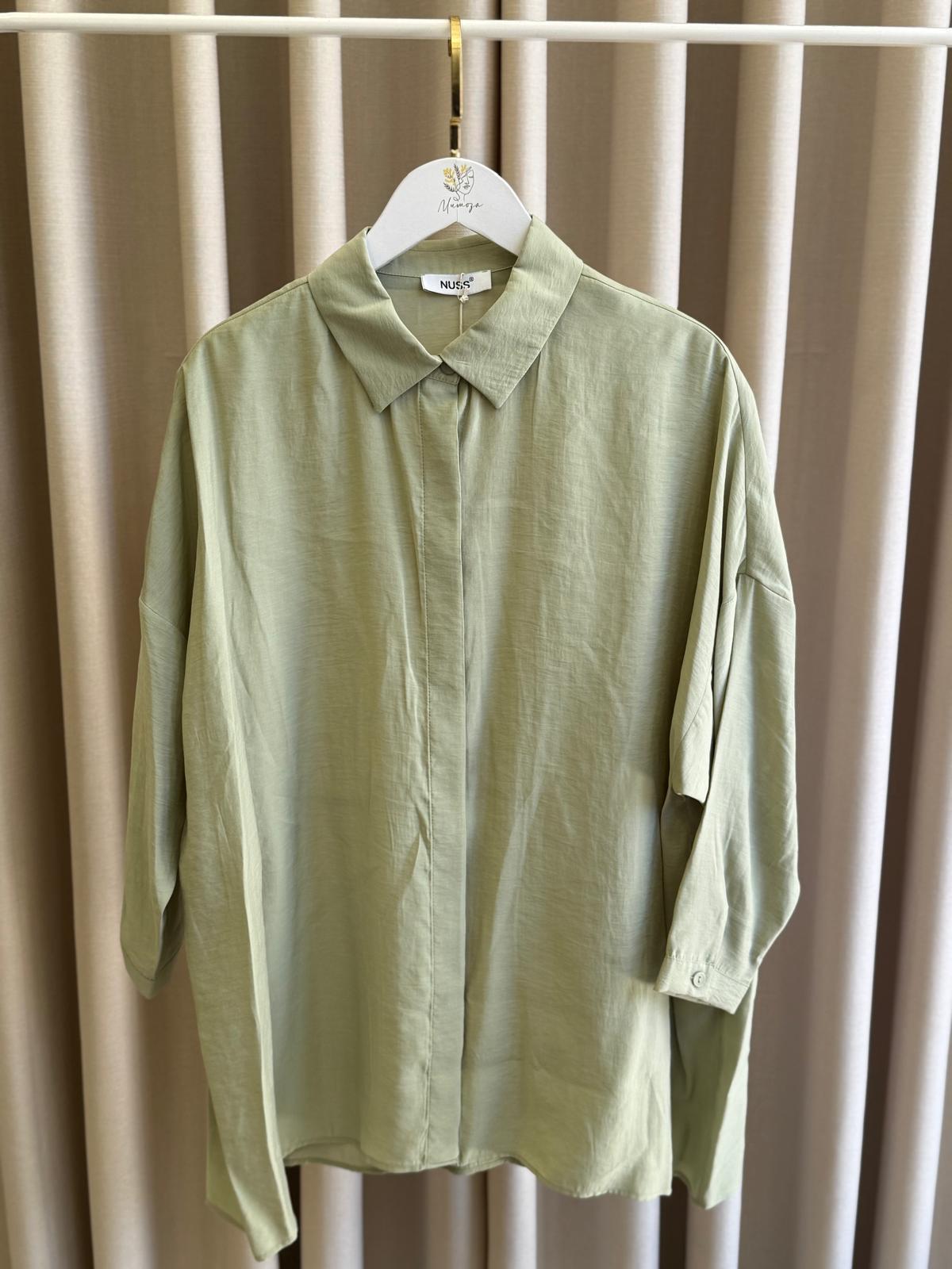 Nuss Basic Gömlek  3001 Menta