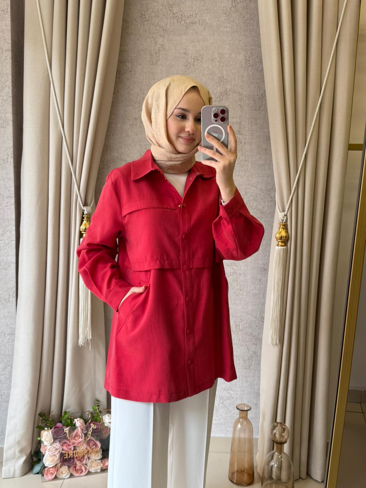 Nuss 6035 İnce Kap Red Plum