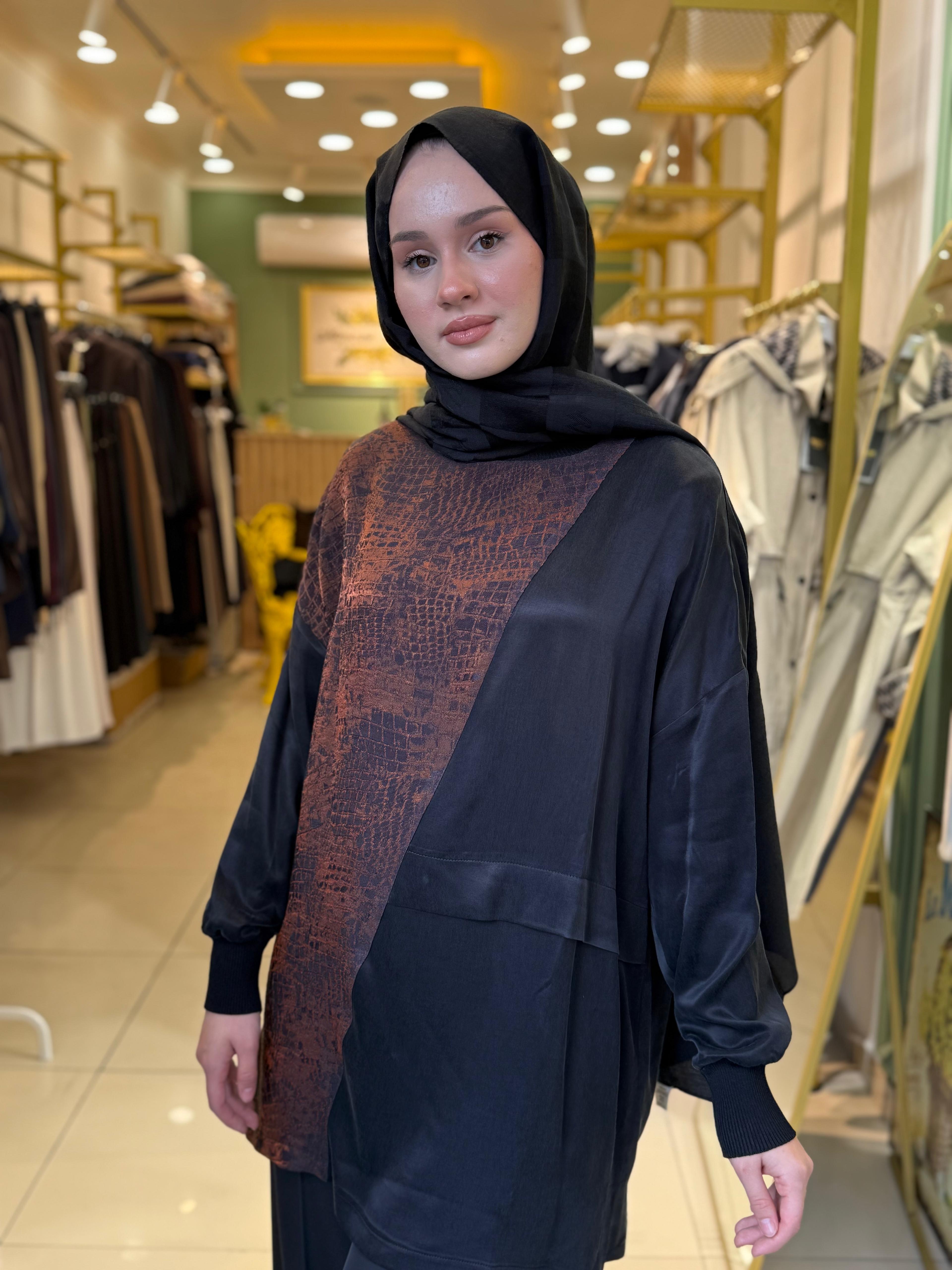 Nuss 3005 Jakar Cupra Tunik BAKIR