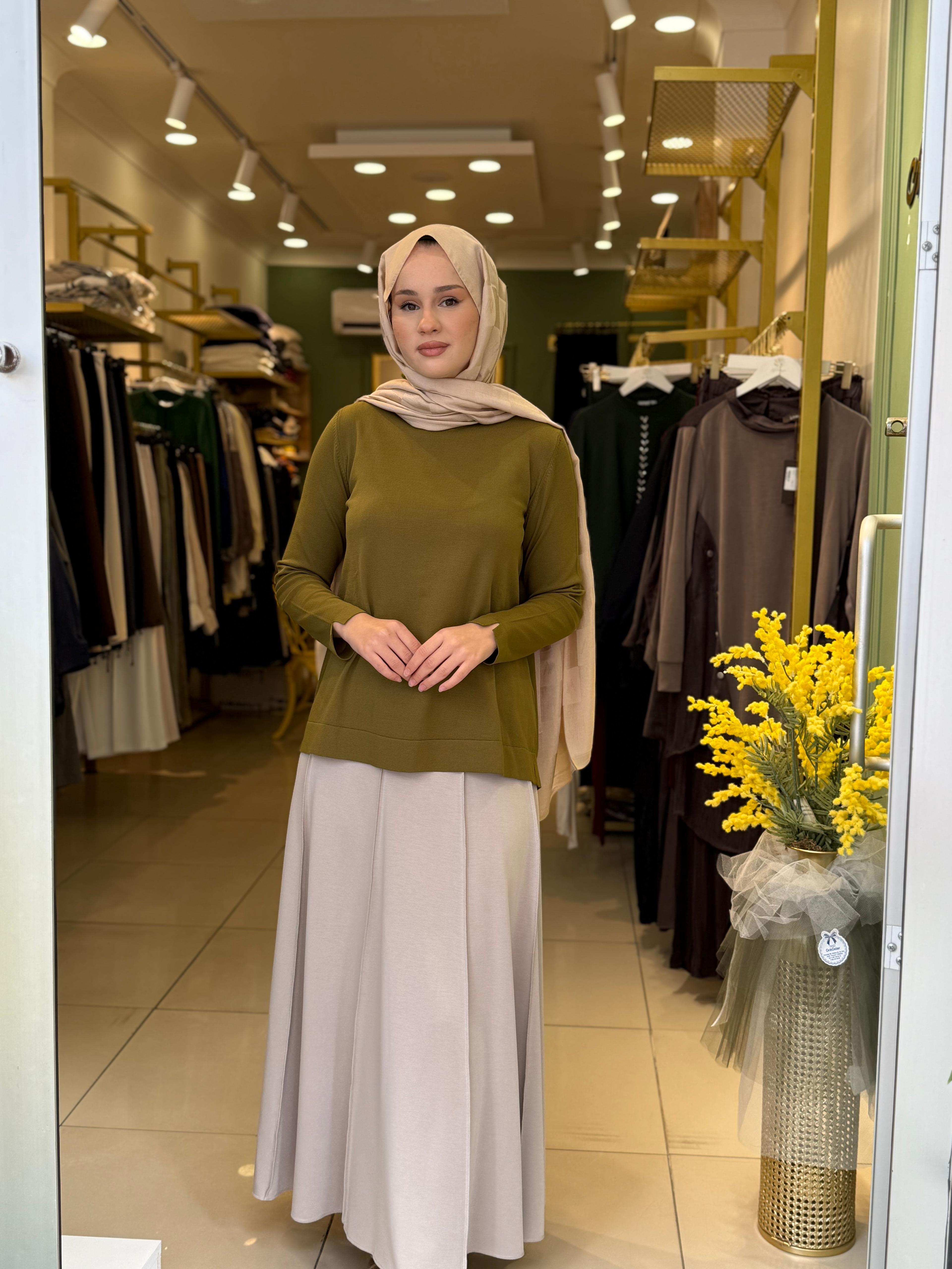 Sentez Safir Parçalı Çan Etek 5468 Taş