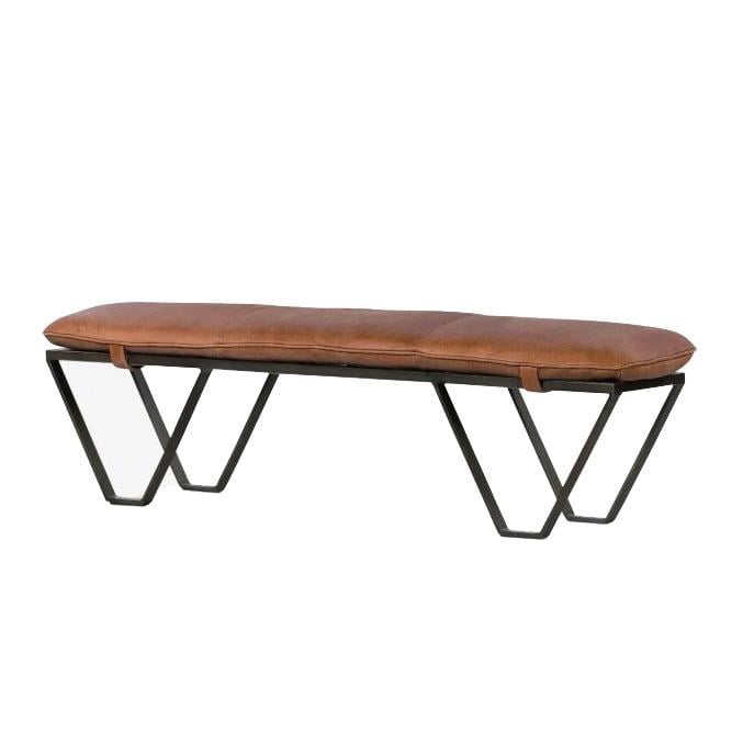 Homiof Gerçek Deri Bench