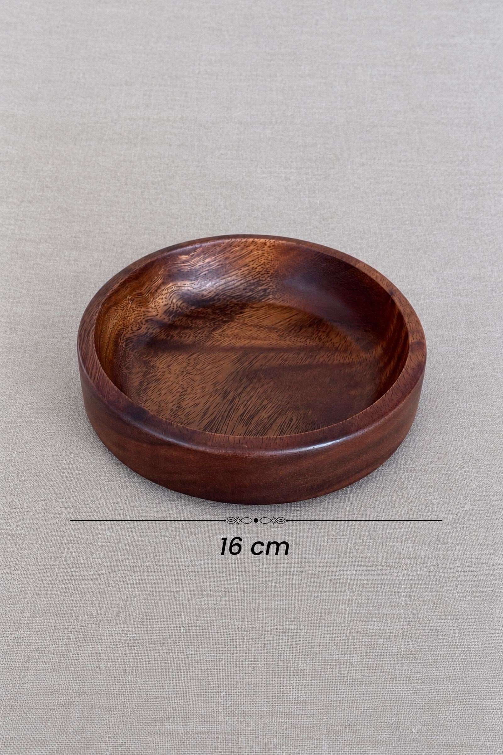 Akasya Yemek Tabağı Yuvarlak 16 cm