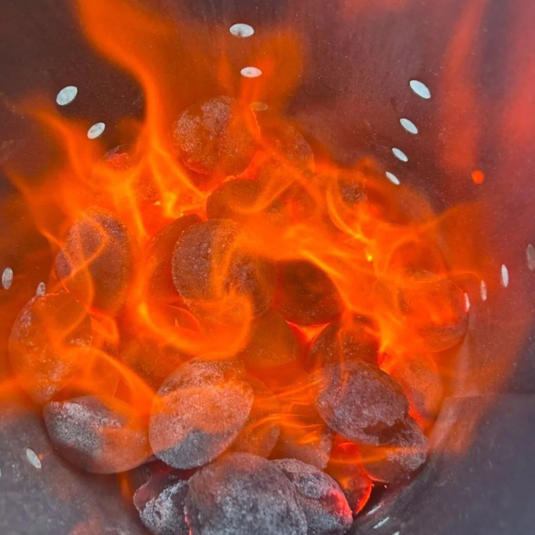 Briket Yumurta Kömür - 4 kg Sıkıştırılmış %100 Doğal Barbekü Mangal Kömürü