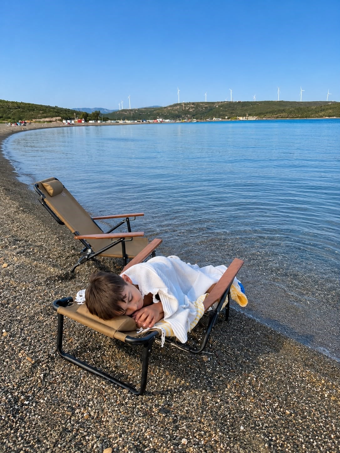 Explorer Kamp/Plaj Sandalyesi 4 Kademeli Haki