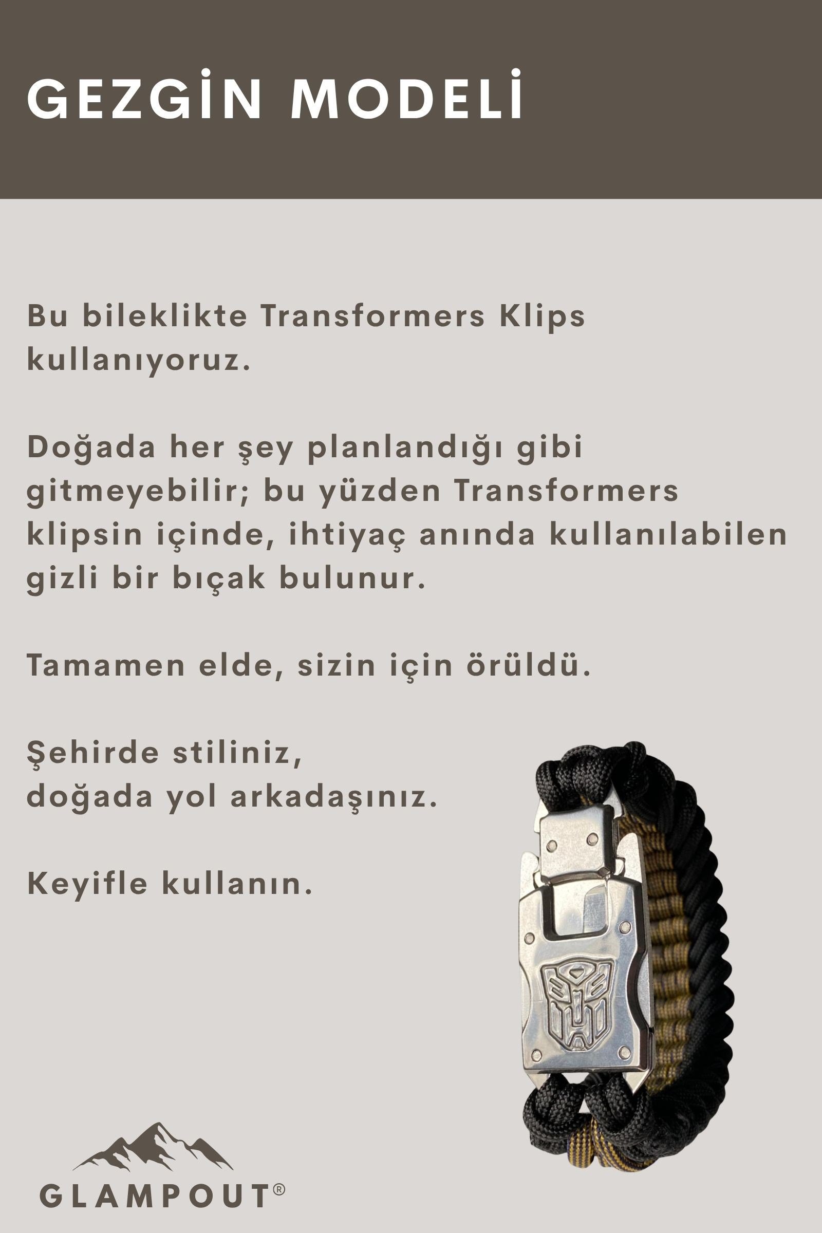 Gezgin Paracord Bileklik | Transformers