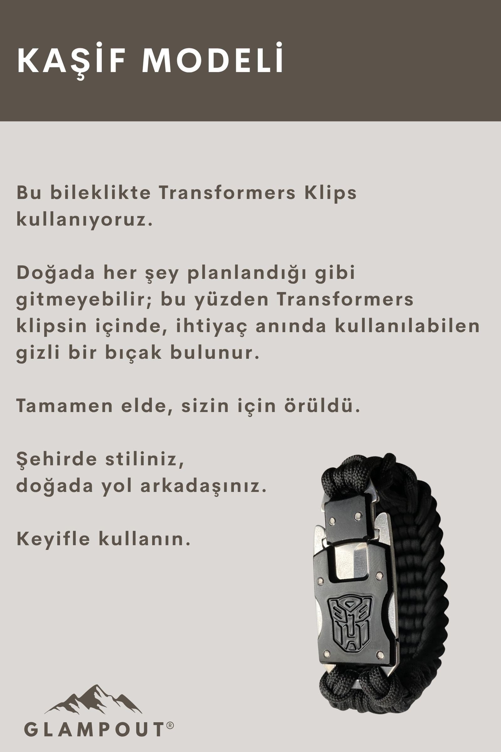 Kaşif Paracord Bileklik | Transformers