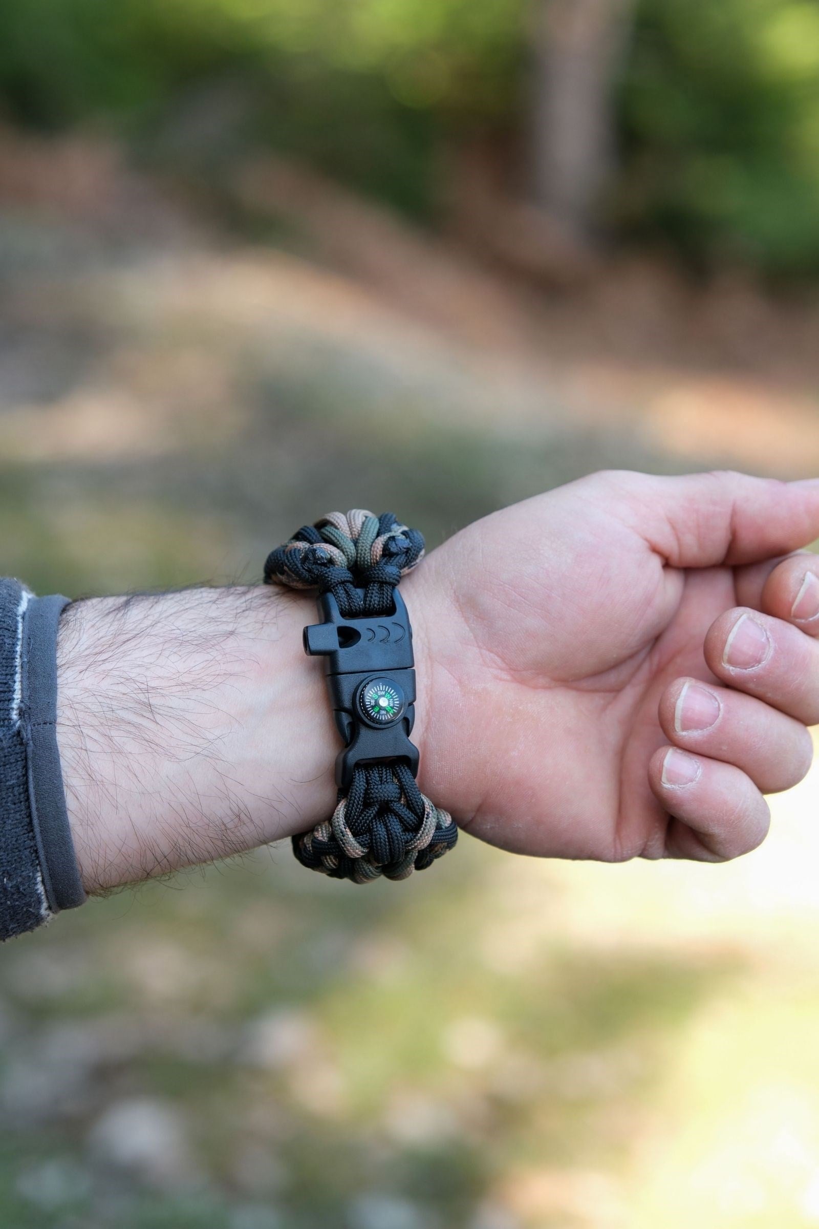 Özgür Paracord Bileklik | Pusulalı