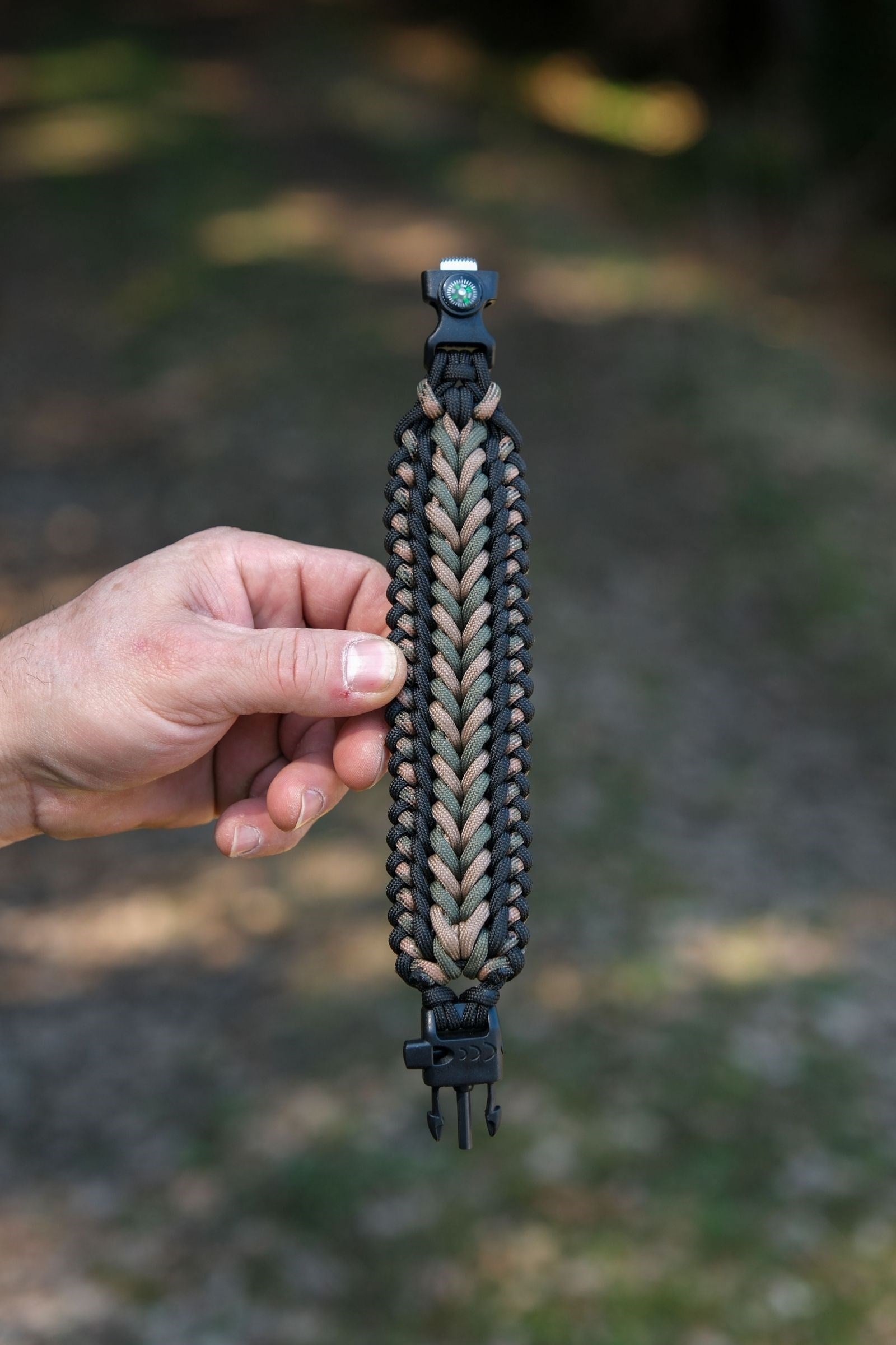 Özgür Paracord Bileklik | Pusulalı