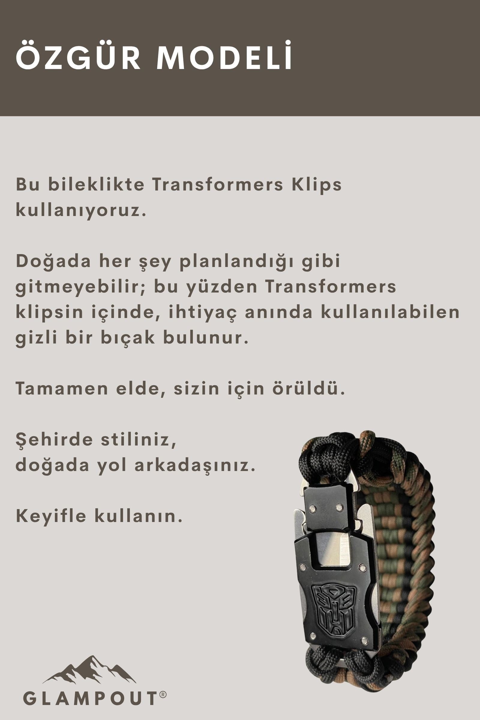 Özgür Paracord Bileklik | Transformers