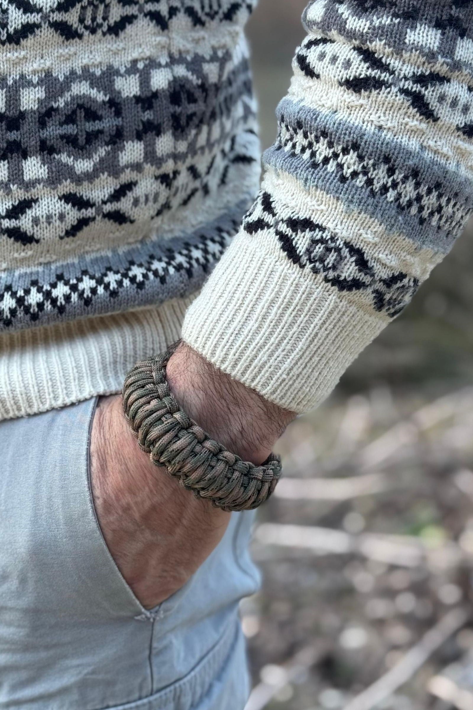 Rota Paracord Bileklik | Pusulalı
