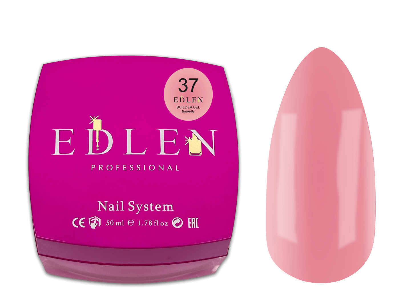 EdlenBuilder Jel ButterflyBuilder gel Butterfly Edlen №37 50ml