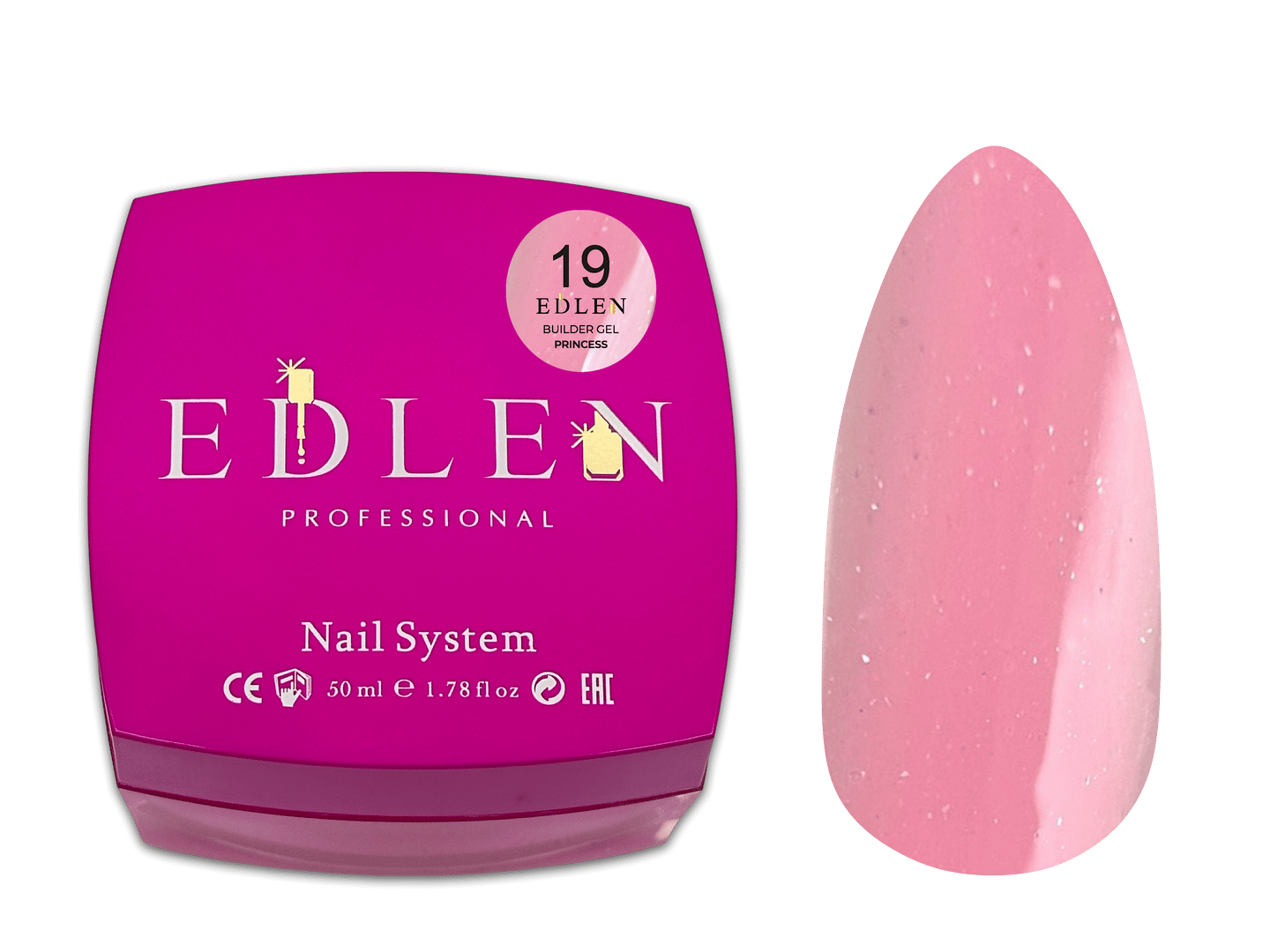 EdlenBuilder Jel PrincessBuilder gel Edlen Princess №19 50ml