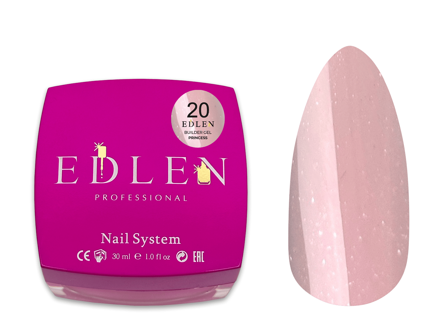EdlenBuilder Jel PrincessBuilder gel Edlen Princess №20 30ml