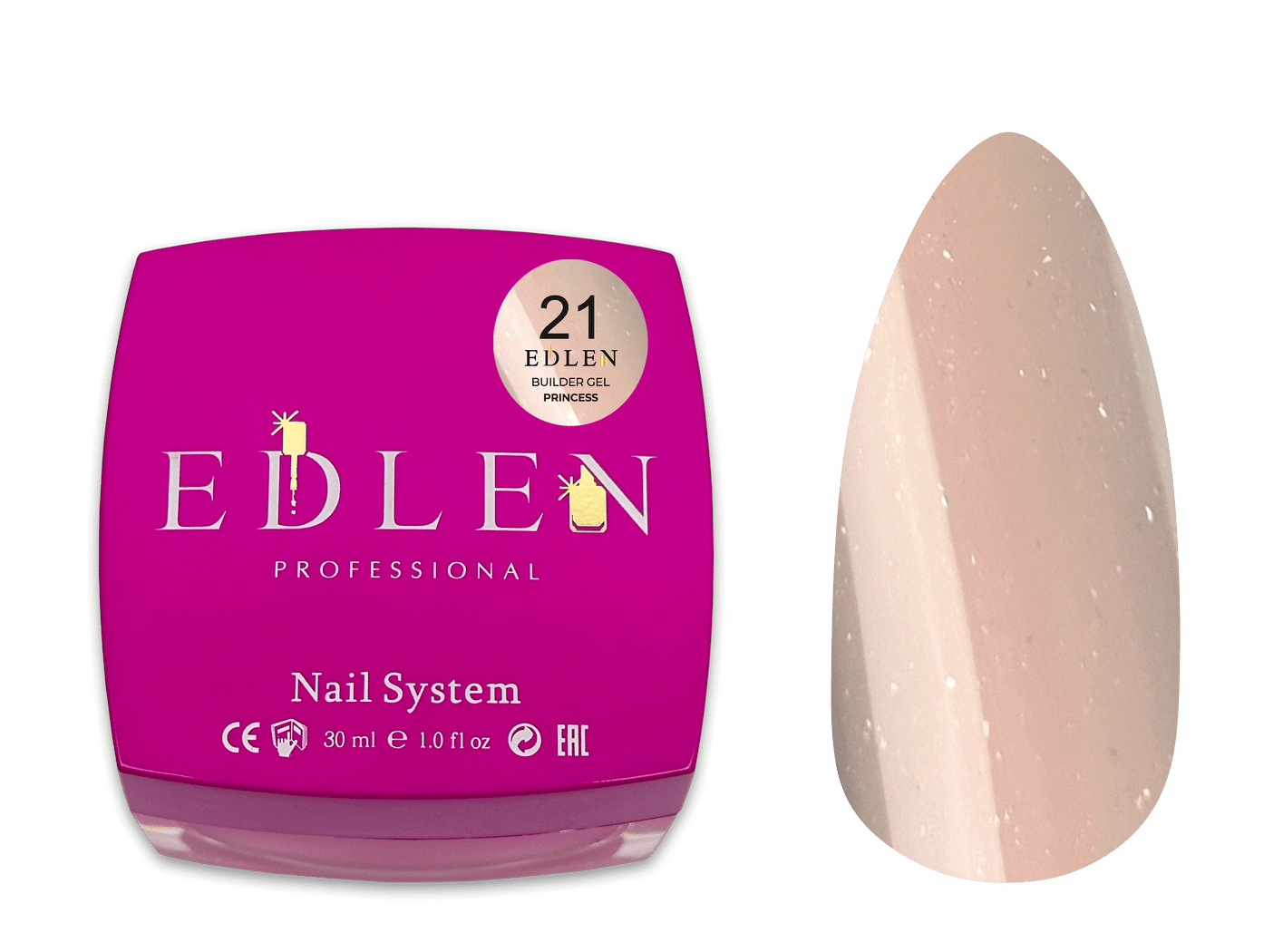 EdlenBuilder Jel PrincessBuilder gel Edlen Princess №21 30ml