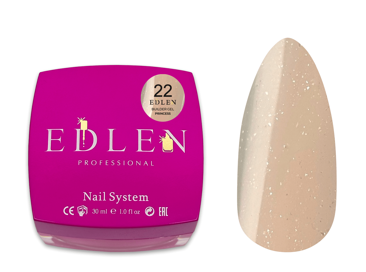 EdlenBuilder Jel PrincessBuilder gel Edlen Princess №22 30ml