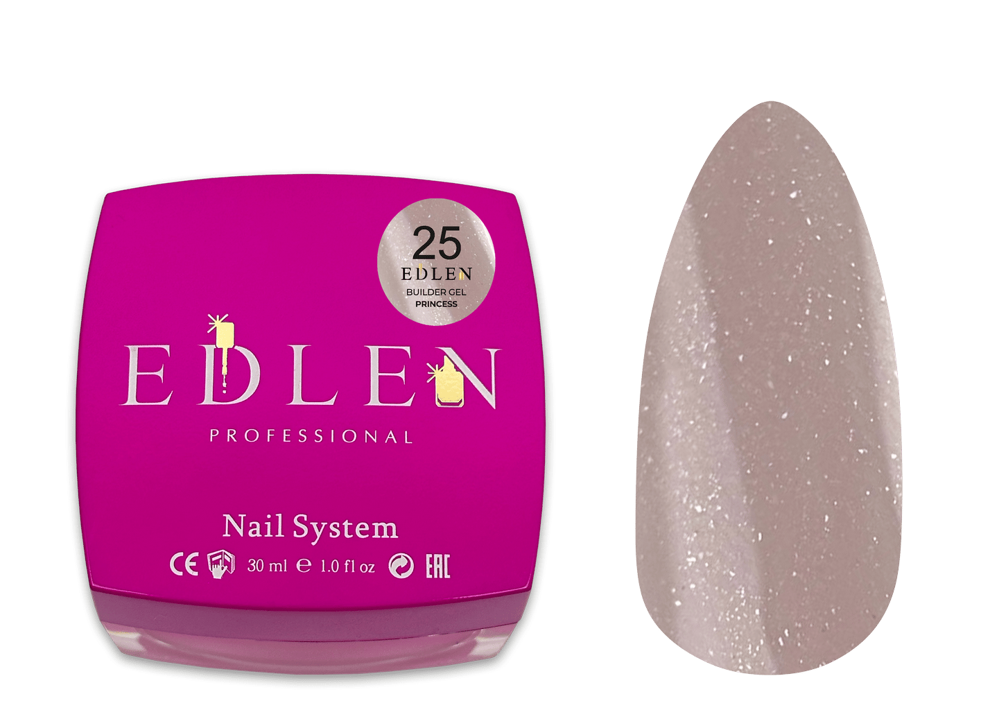 EdlenBuilder Jel PrincessBuilder gel Edlen Princess №25 30ml