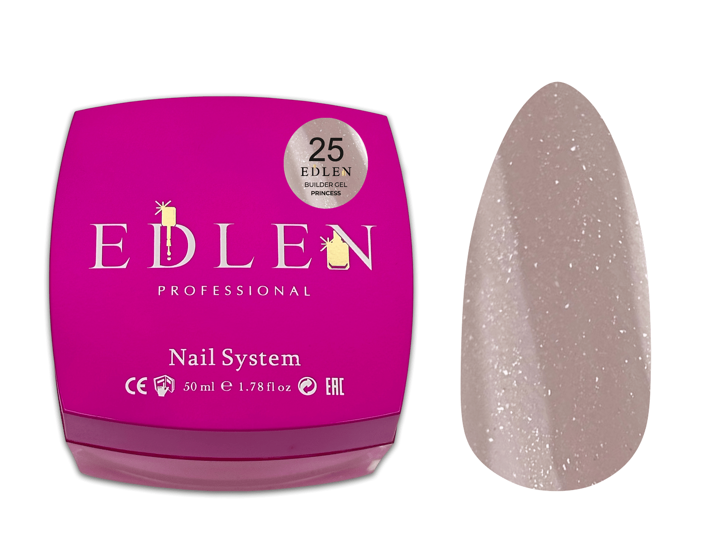 EdlenBuilder Jel PrincessBuilder gel Edlen Princess №25 50ml