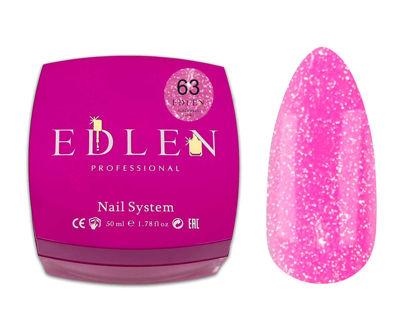 EdlenBuilder Jel FlashBuilder gel Flash Edlen №63 50ml