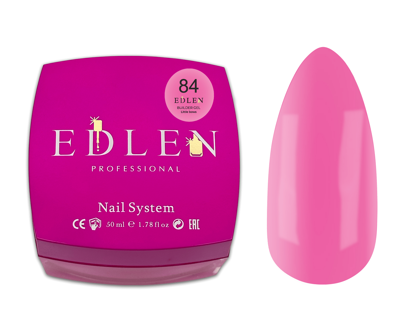 EdlenBuilder gel Little bowsBuilder gel Little bows Edlen №84 50ml