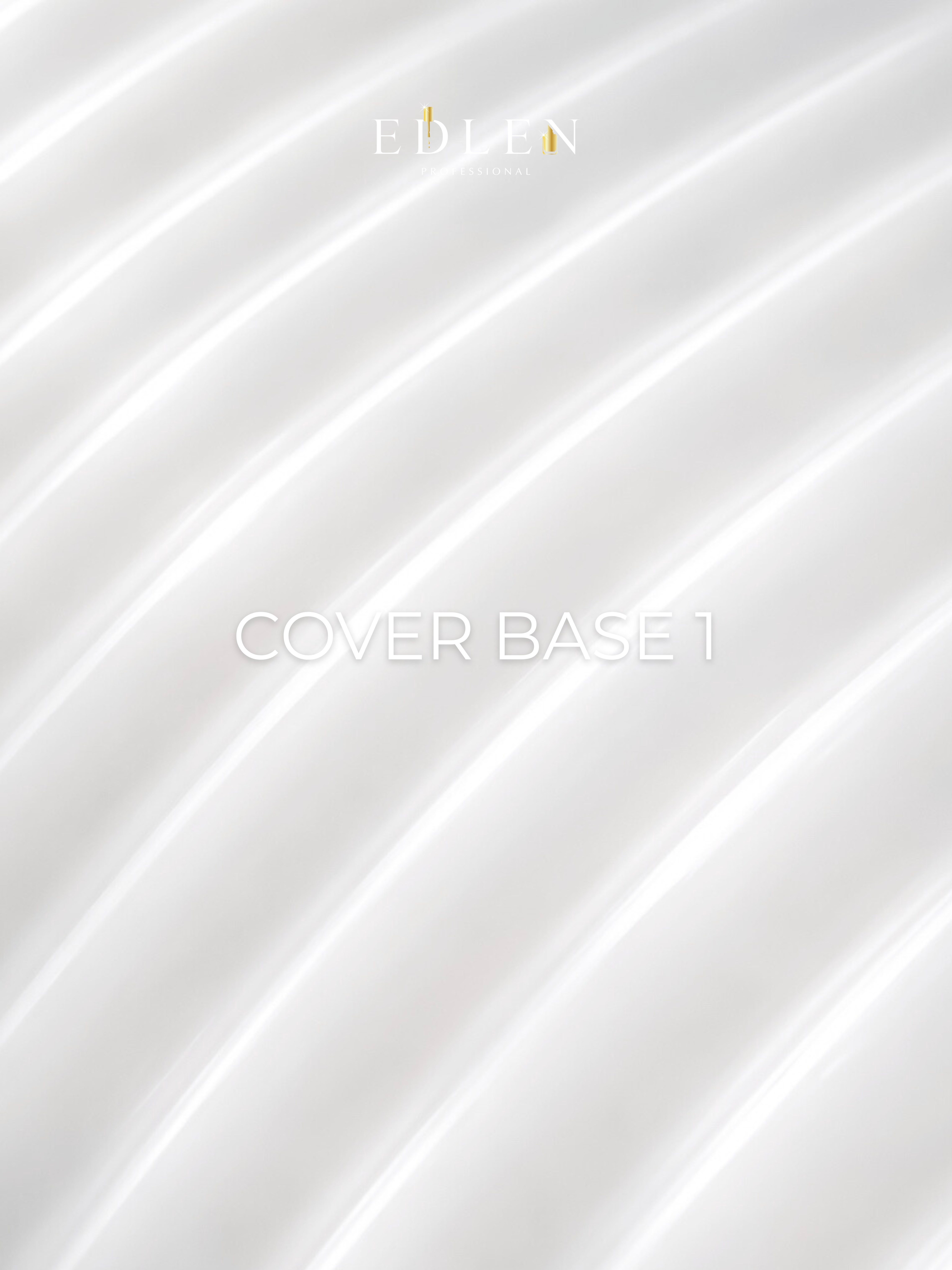 EdlenCover BaseCover base Nude Edlen 30 ml. №01