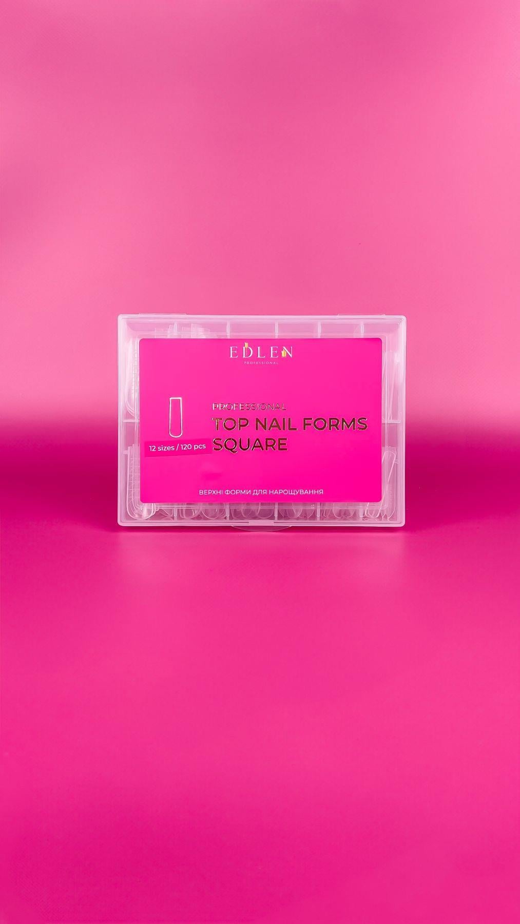 Üst formlar Edlen Top Nails Square – 120 adet