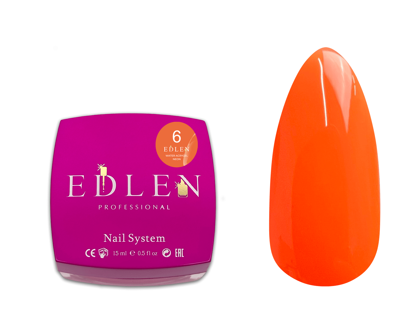EdlenWater Akrilik JelWater Akrygel 15 ml N6