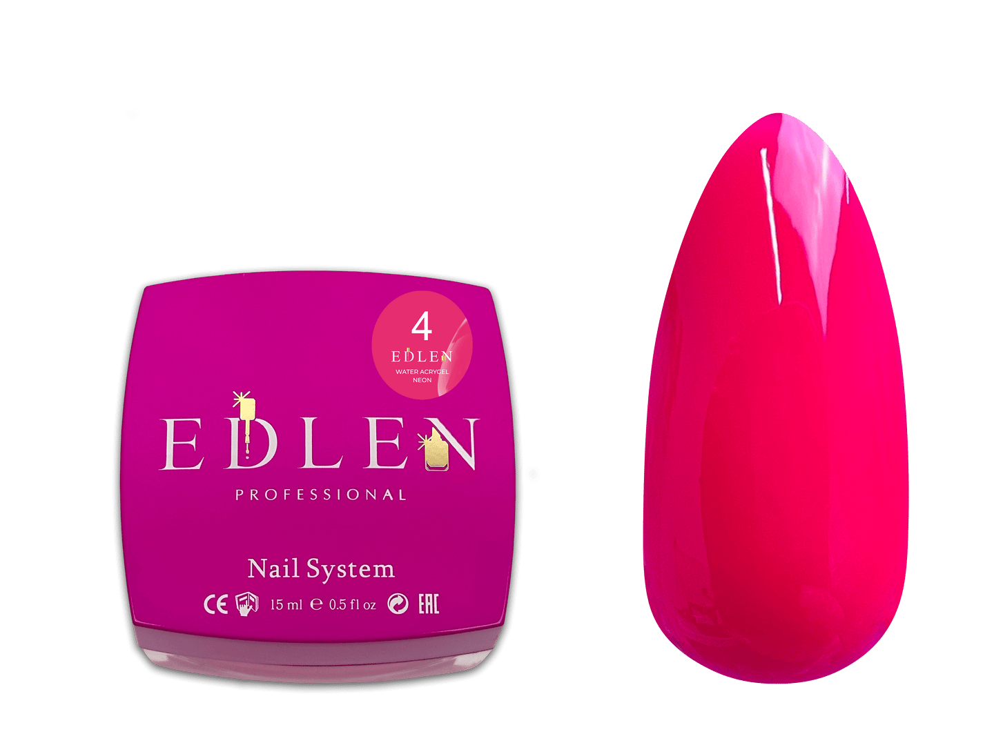 EdlenWater Akrilik JelWater Akrygel 15ml N4