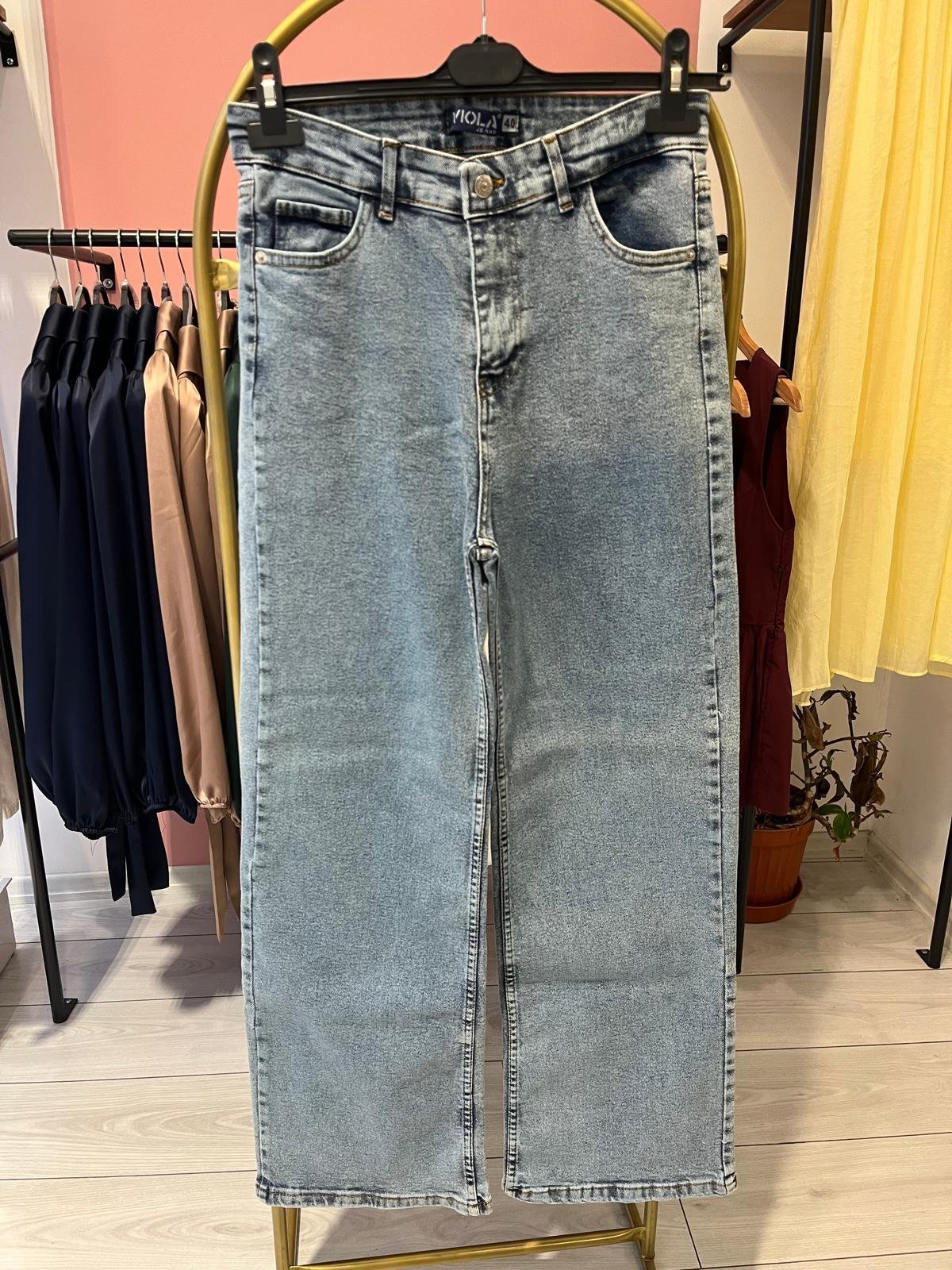 BÜYÜK BEDEN Mom Fit Jean