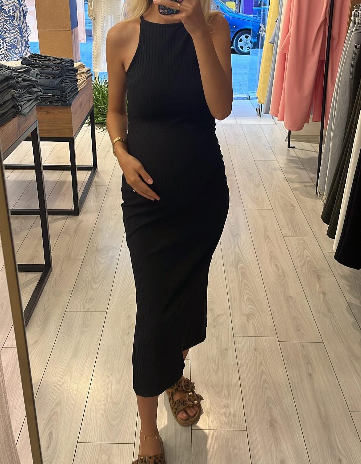 Marka Model Basic Siyah Elbise