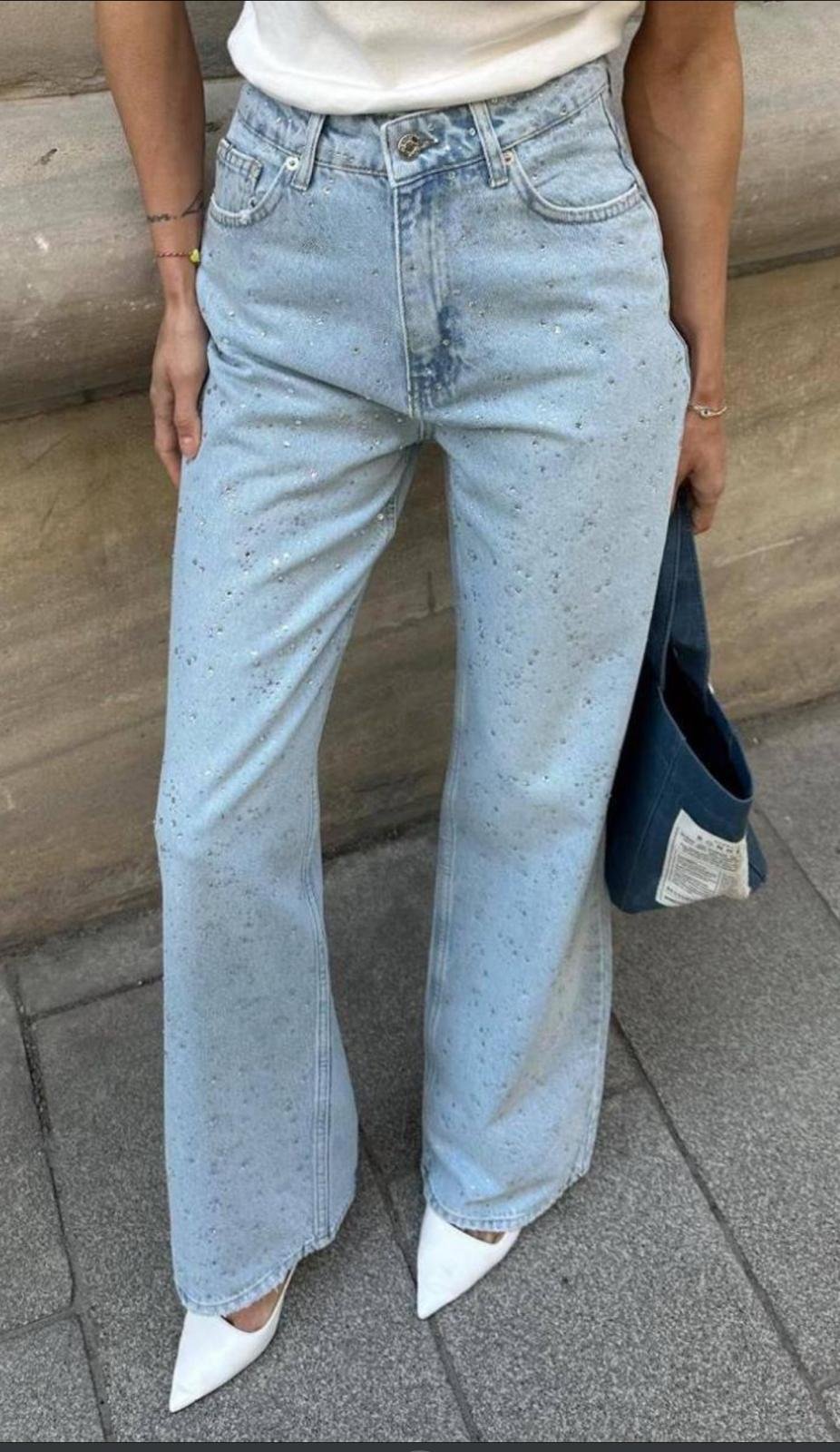 Taşlı Jean