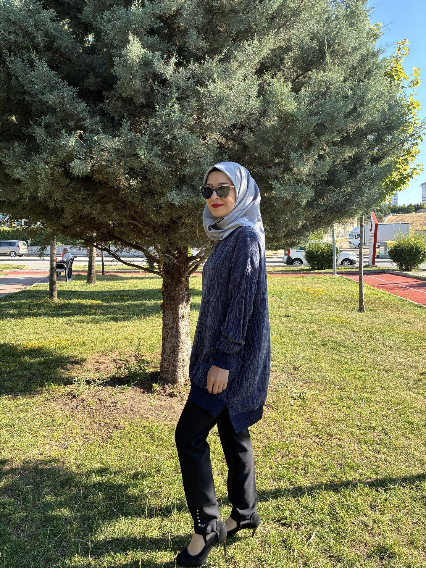 İpek cupra tunik Kado marka
