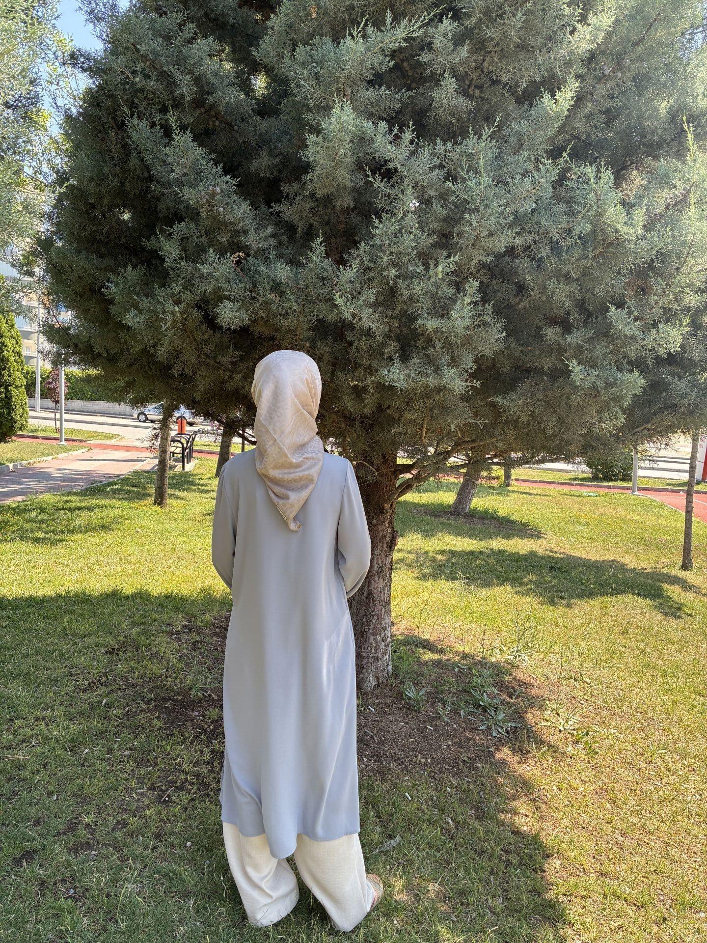 Yaka taşlı nihan tunik 38