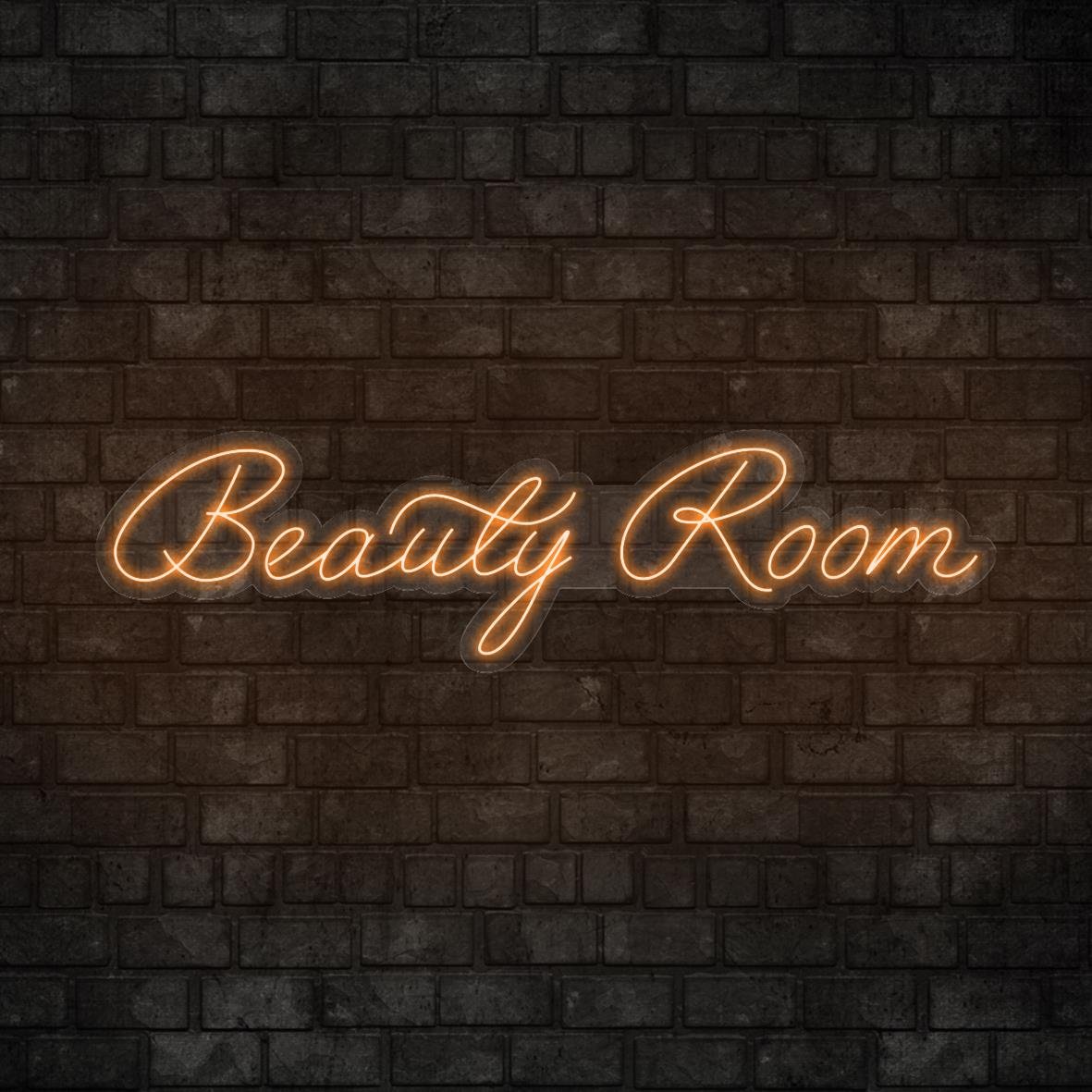Beauty Room Yazılı Led Neon