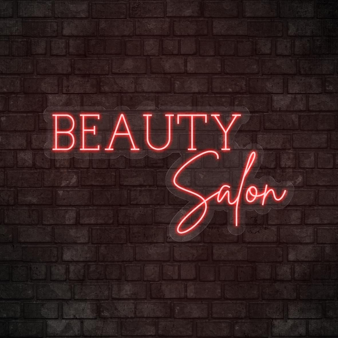 Beauty Salon Figürlü Led Neon